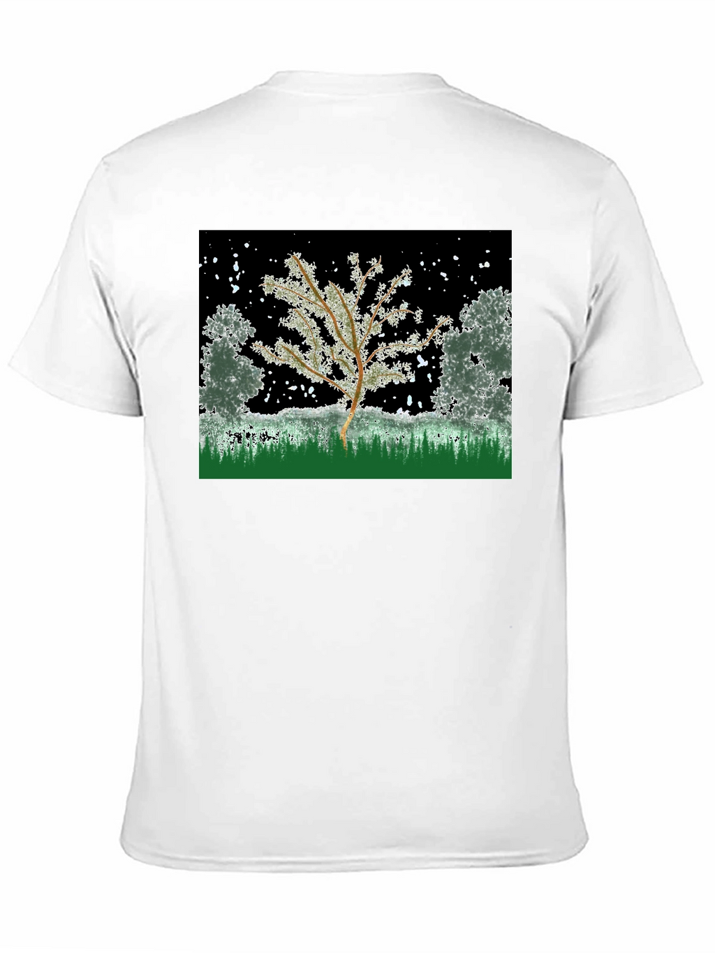 Winter Tree Graphic Tee - Nature Inspired Design