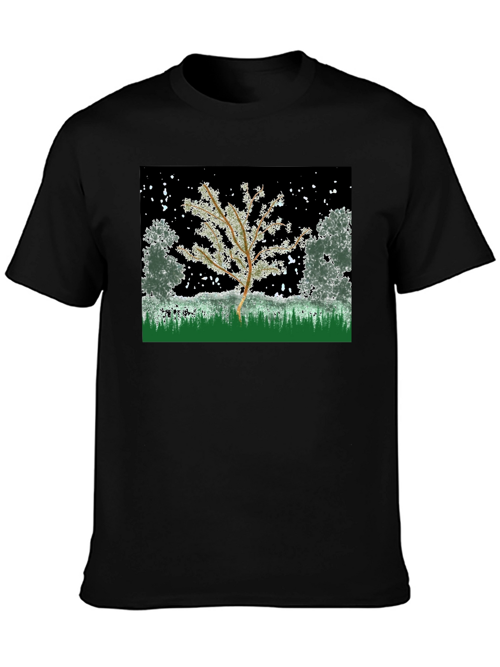 Winter Tree Graphic Tee - Nature Inspired Design
