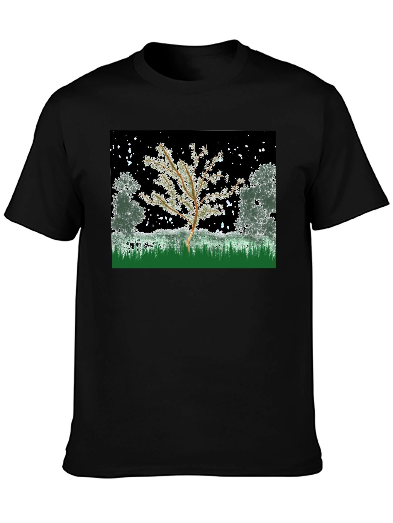 Winter Tree Graphic Tee - Nature Inspired Design