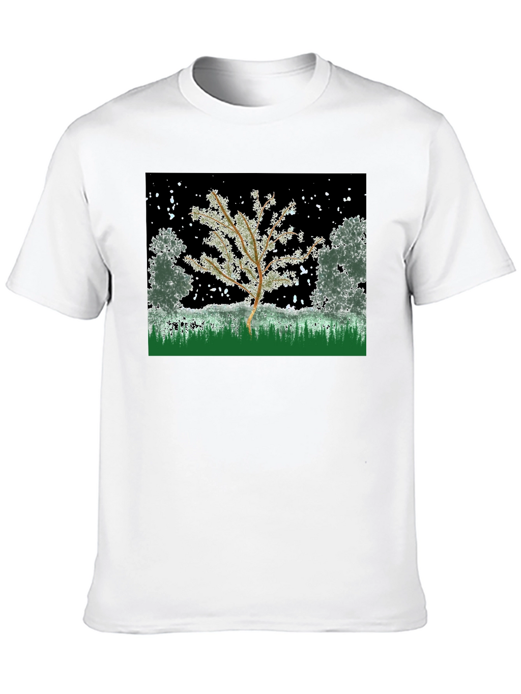 Winter Tree Graphic Tee - Nature Inspired Design