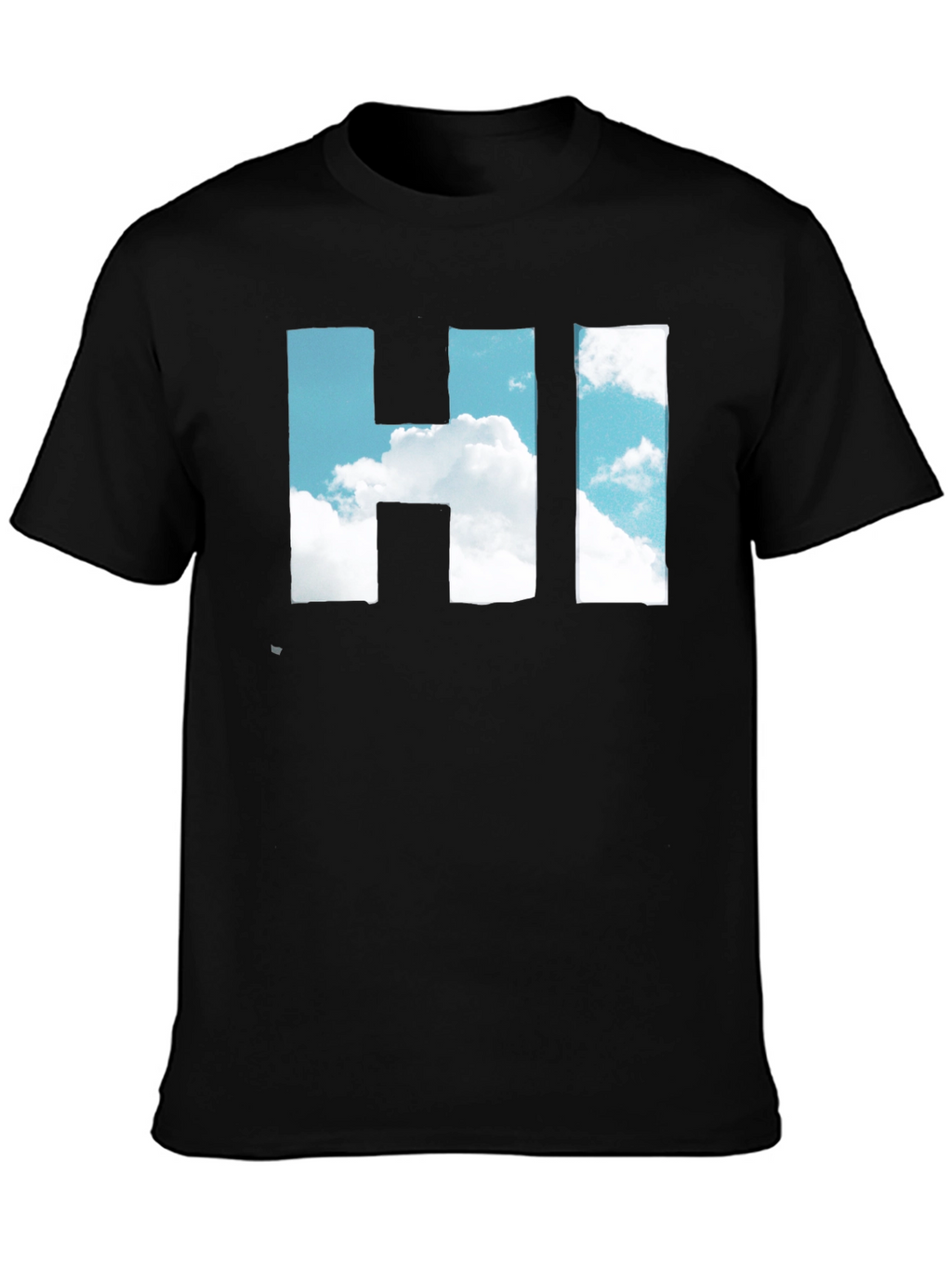 Sky HI T-Shirt - Cloudscape Graphic Tee