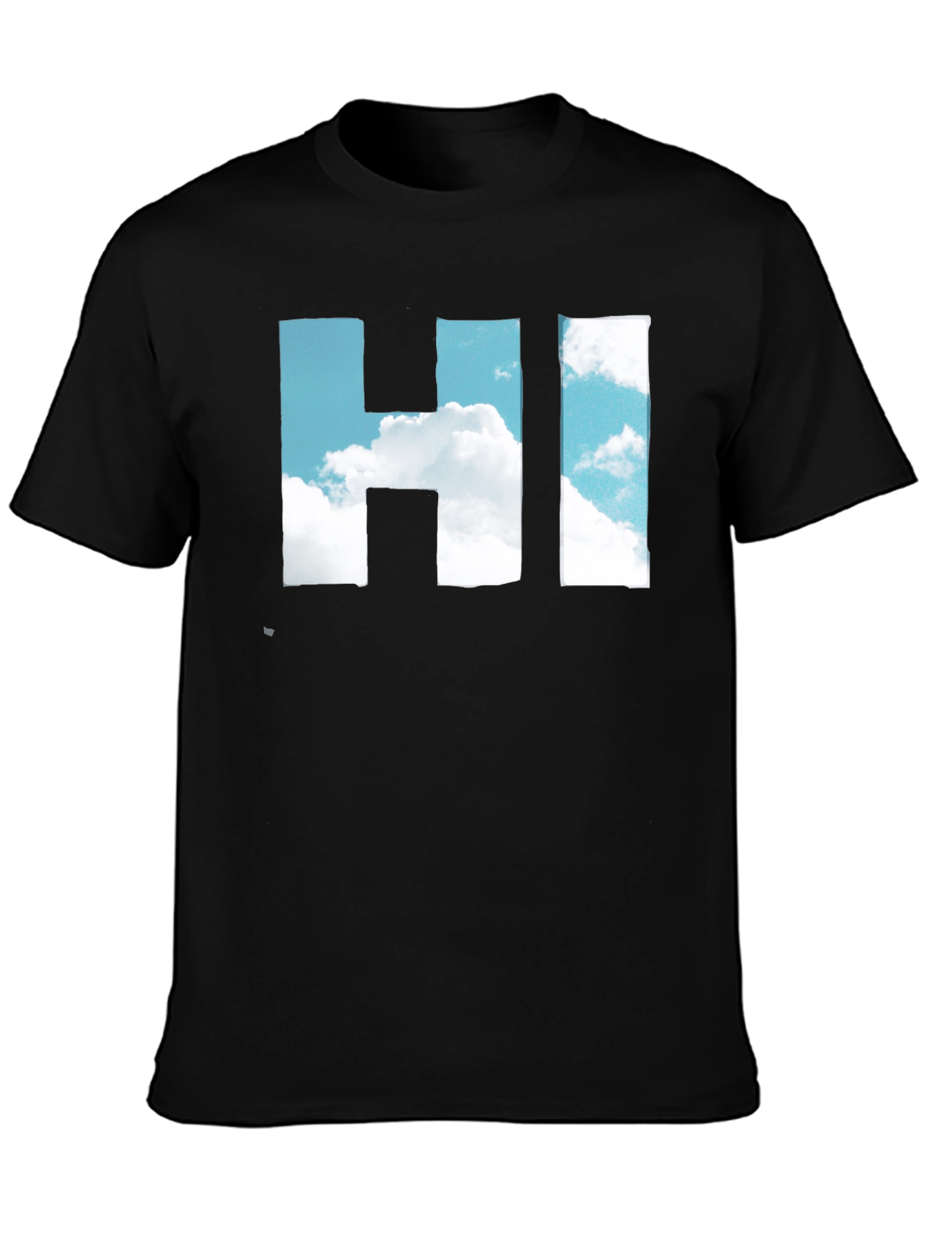 Sky HI T-Shirt - Cloudscape Graphic Tee