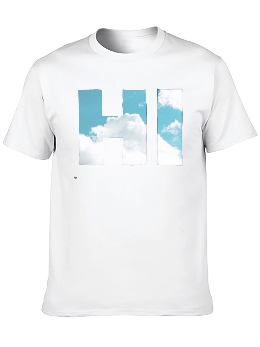 Sky HI T-Shirt - Cloudscape Graphic Tee