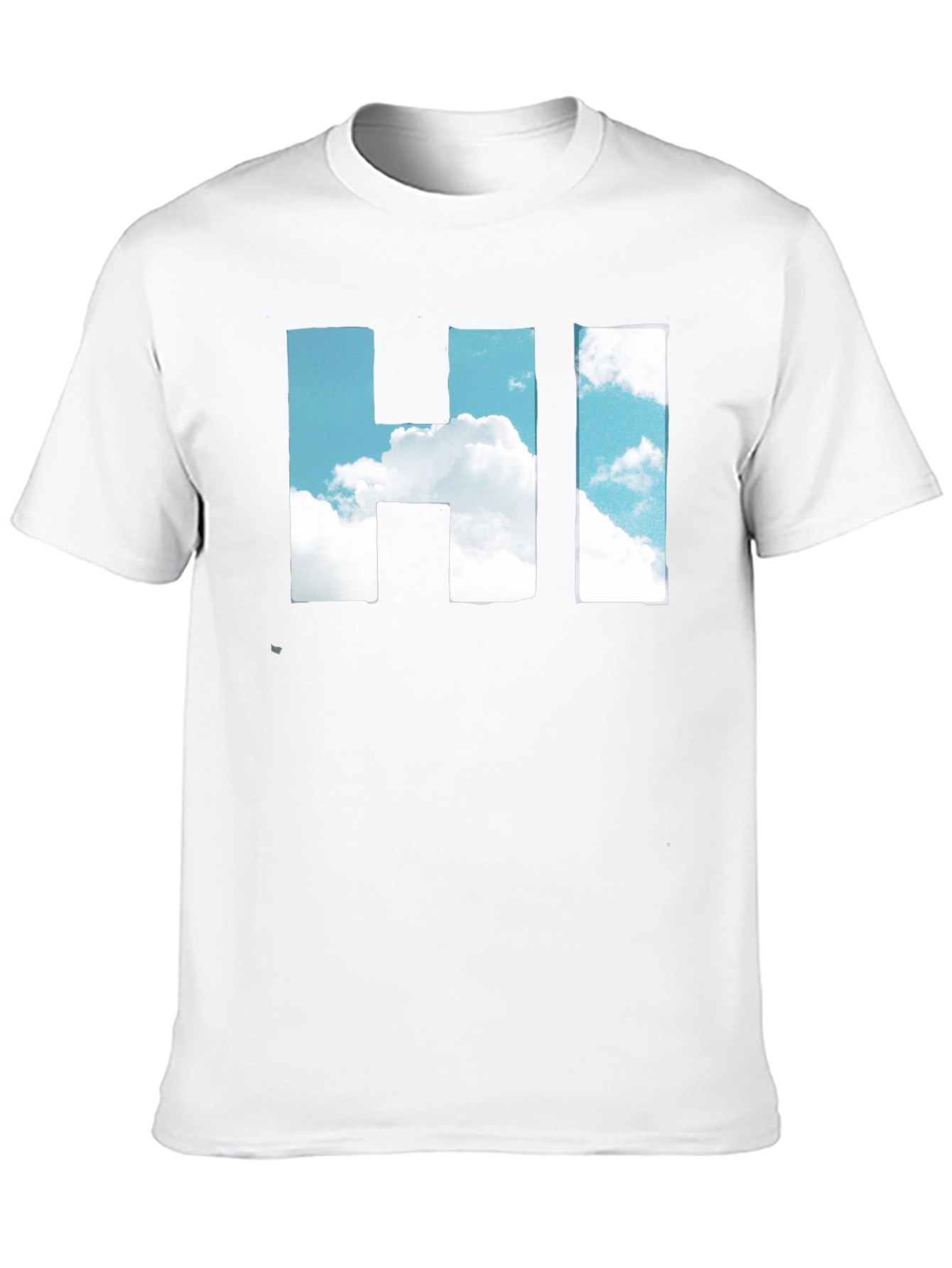 Sky HI T-Shirt - Cloudscape Graphic Tee
