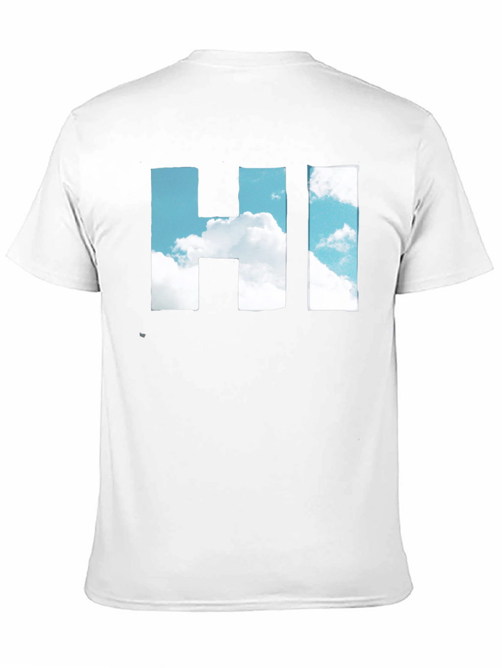 Sky HI T-Shirt - Cloudscape Graphic Tee