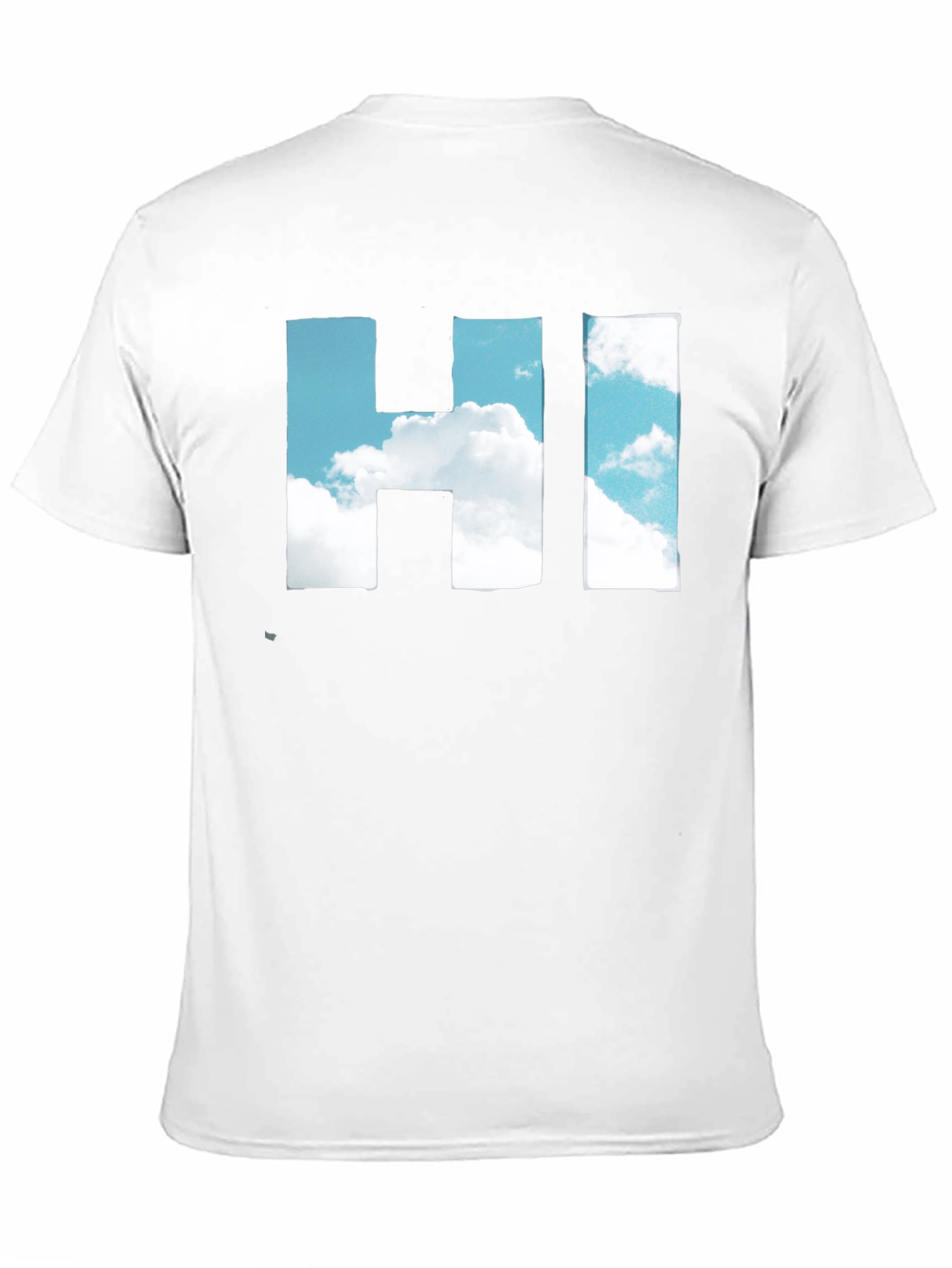 Sky HI T-Shirt - Cloudscape Graphic Tee