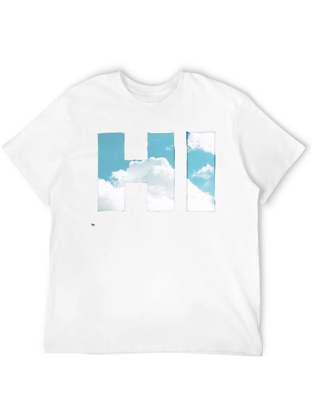 Sky HI T-Shirt - Cloudscape Graphic Tee