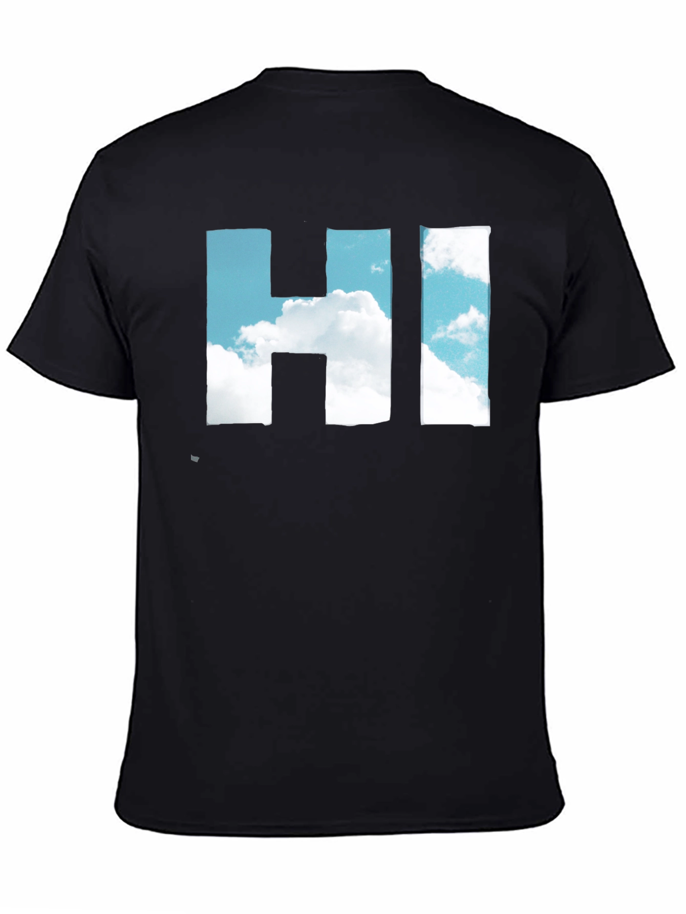 Sky HI T-Shirt - Cloudscape Graphic Tee