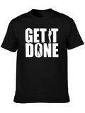 Get It Done Graphic T-Shirt - Black