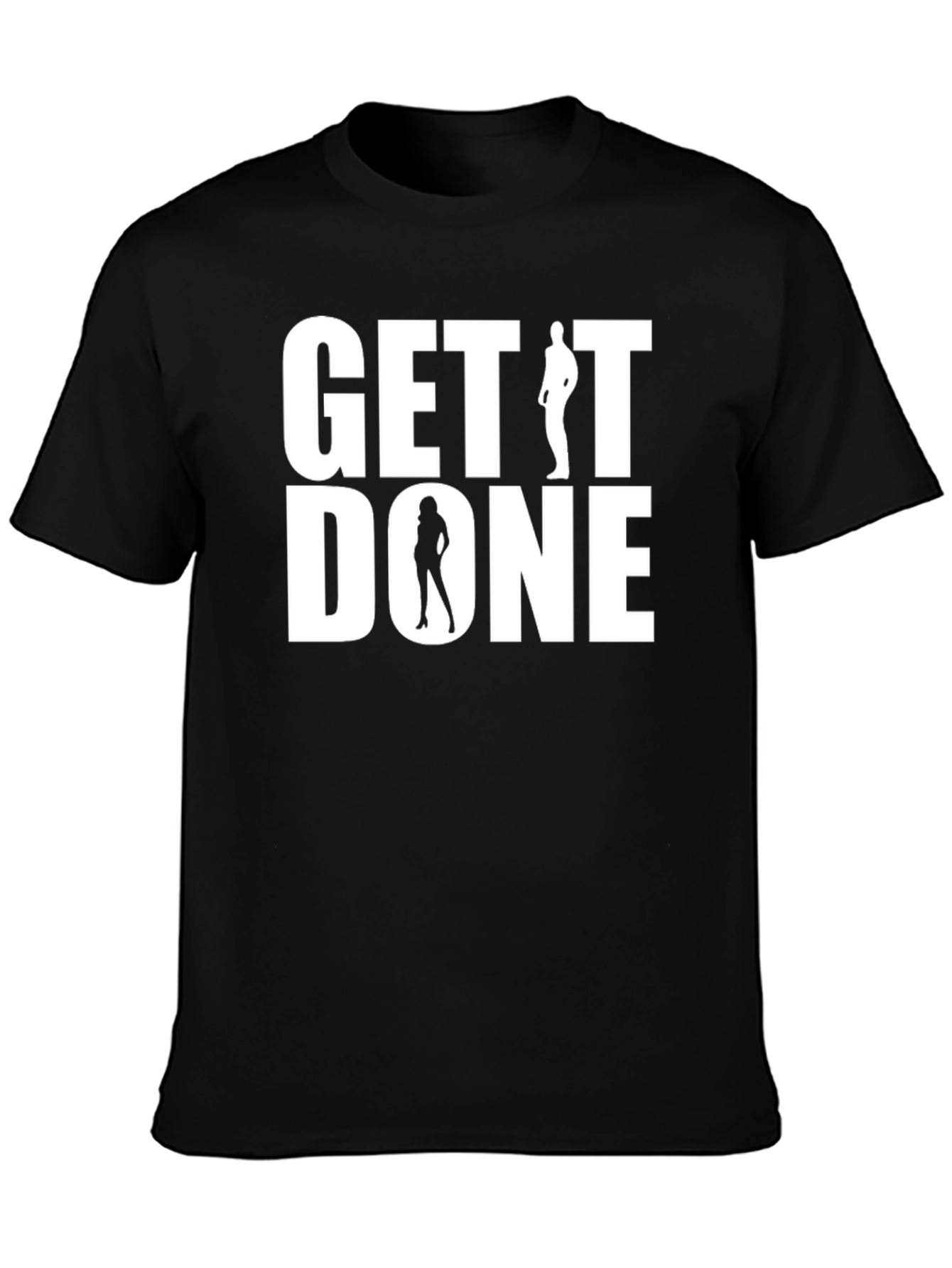 Get It Done Graphic T-Shirt - Black