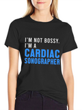 Cardiac Sonographer T-Shirt - Funny Medical Gift