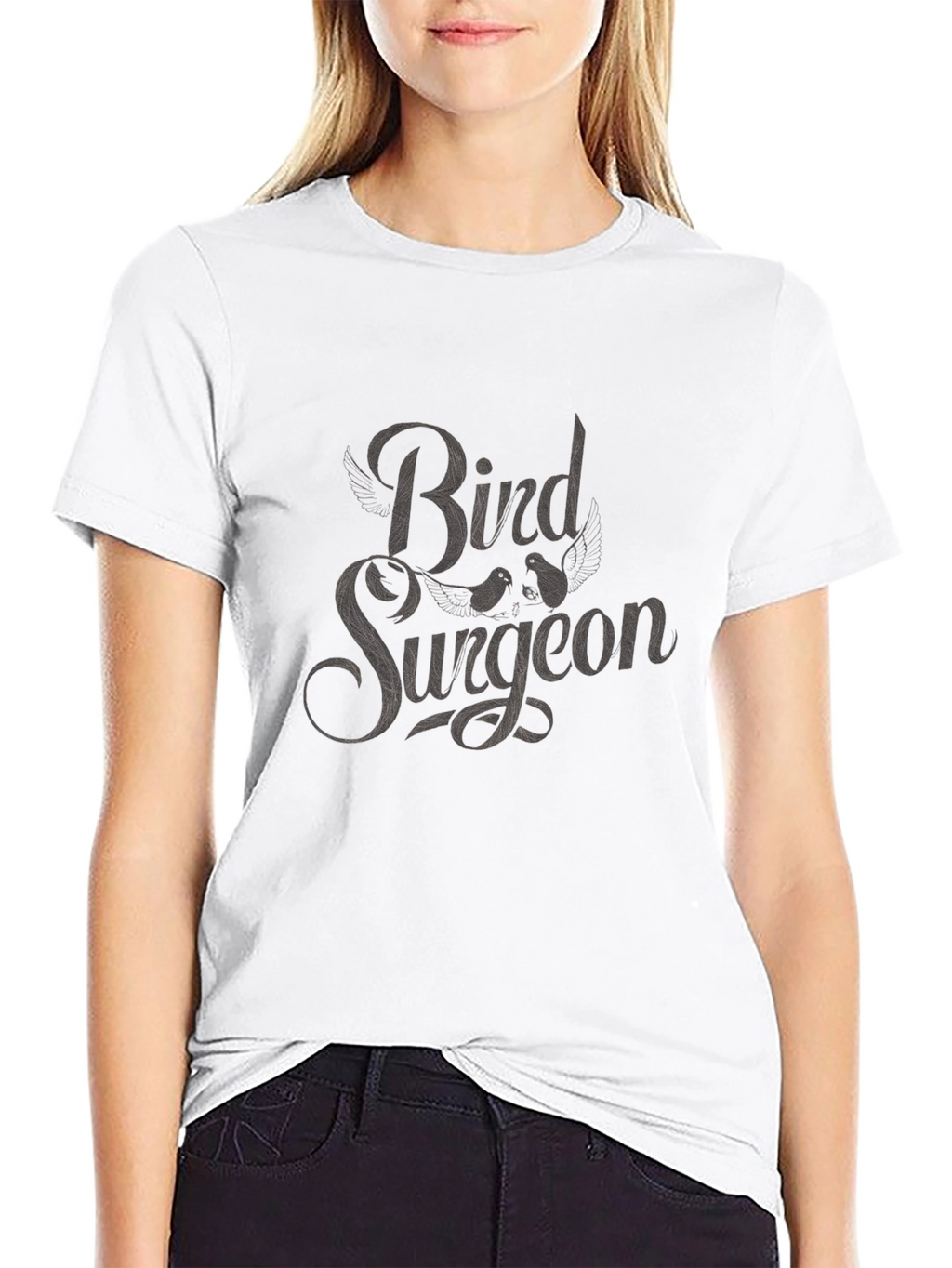 Bird Surgeon T-Shirt - Quirky Graphic Tee