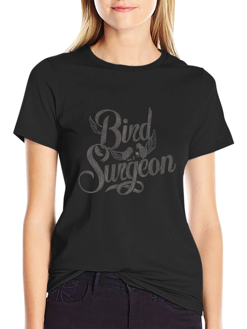 Bird Surgeon T-Shirt - Quirky Graphic Tee