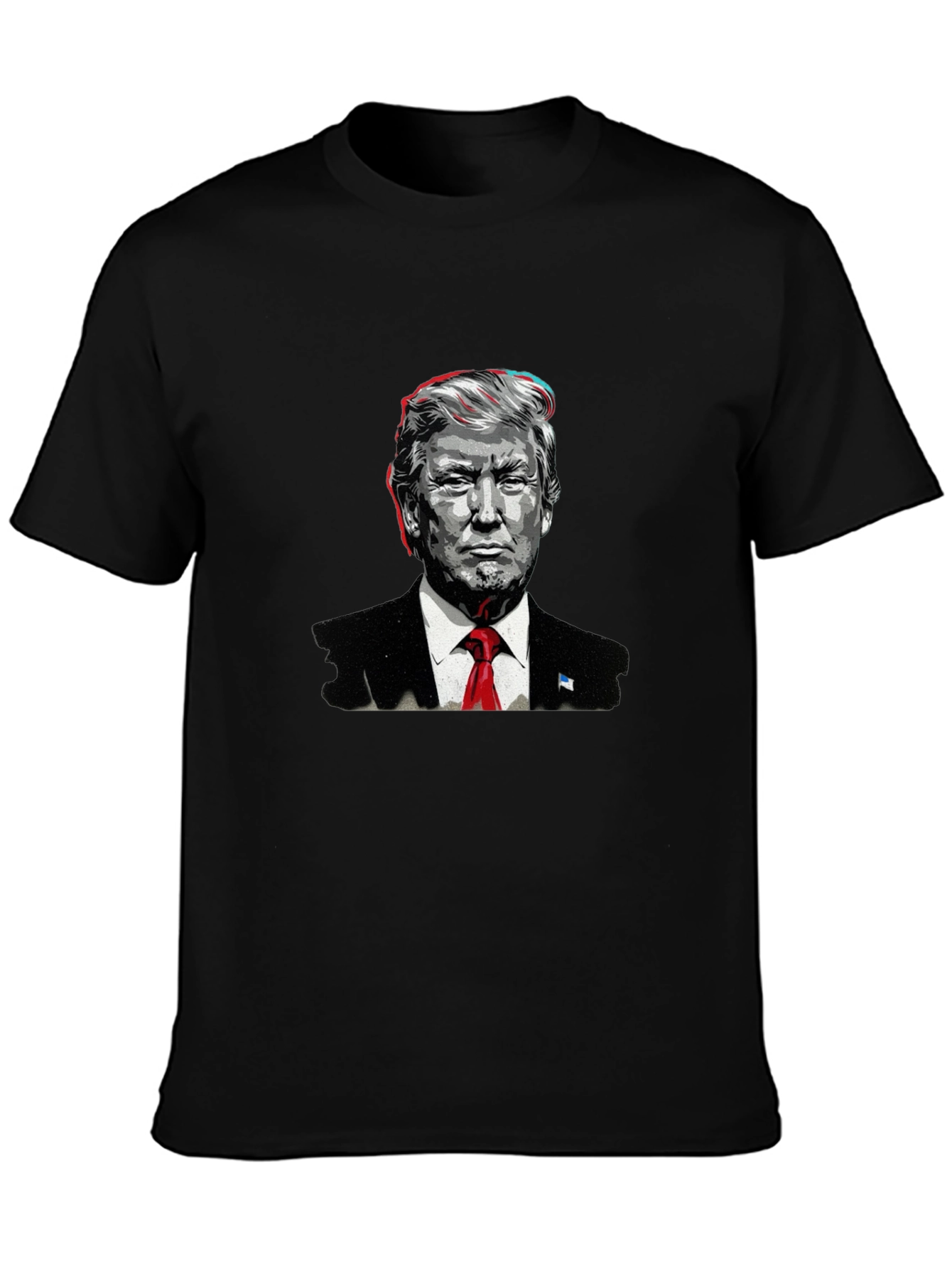 Trump Graphic Tee - Black Political Statement T-Shirt