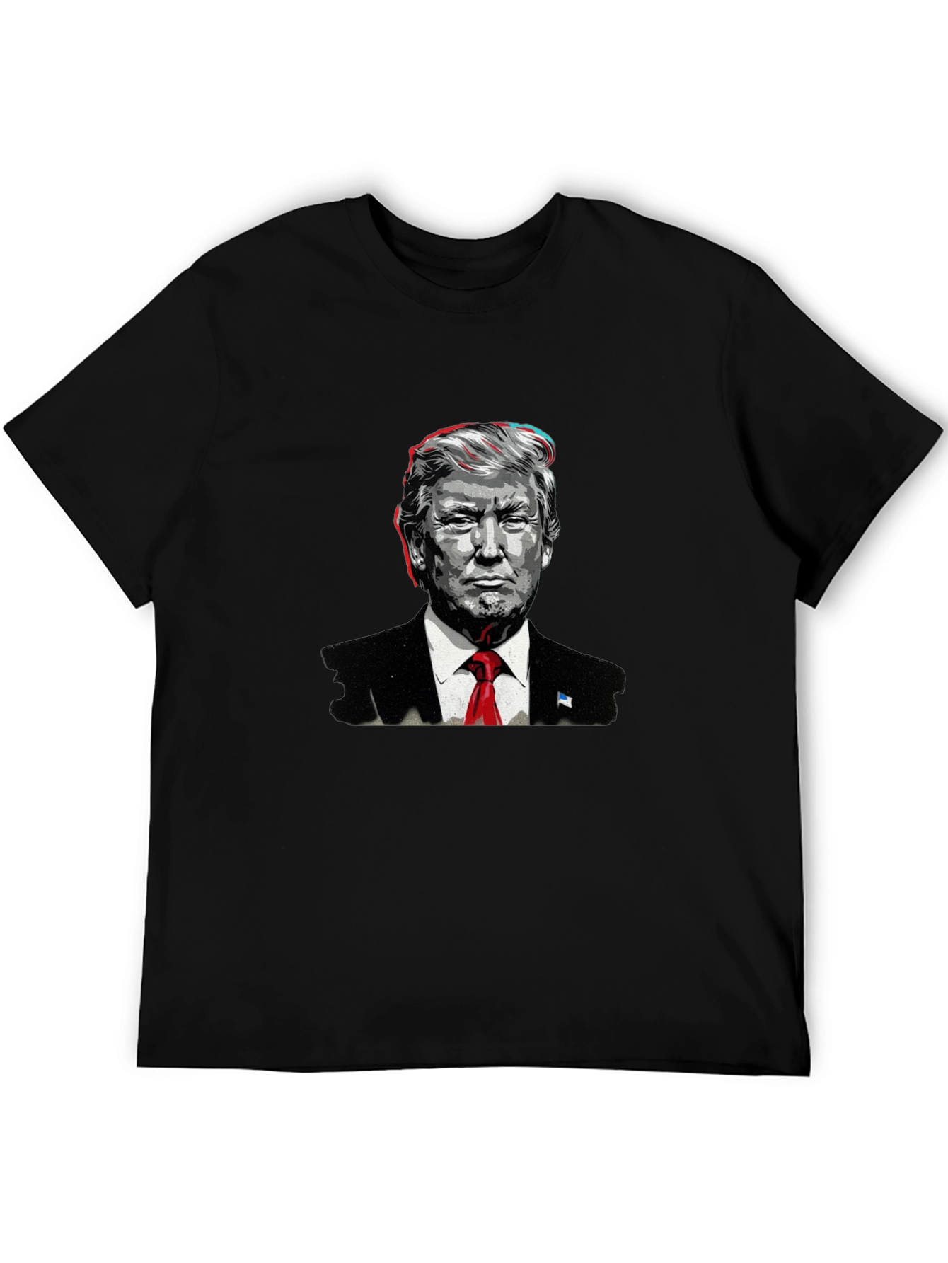 Trump Graphic Tee - Black Political Statement T-Shirt