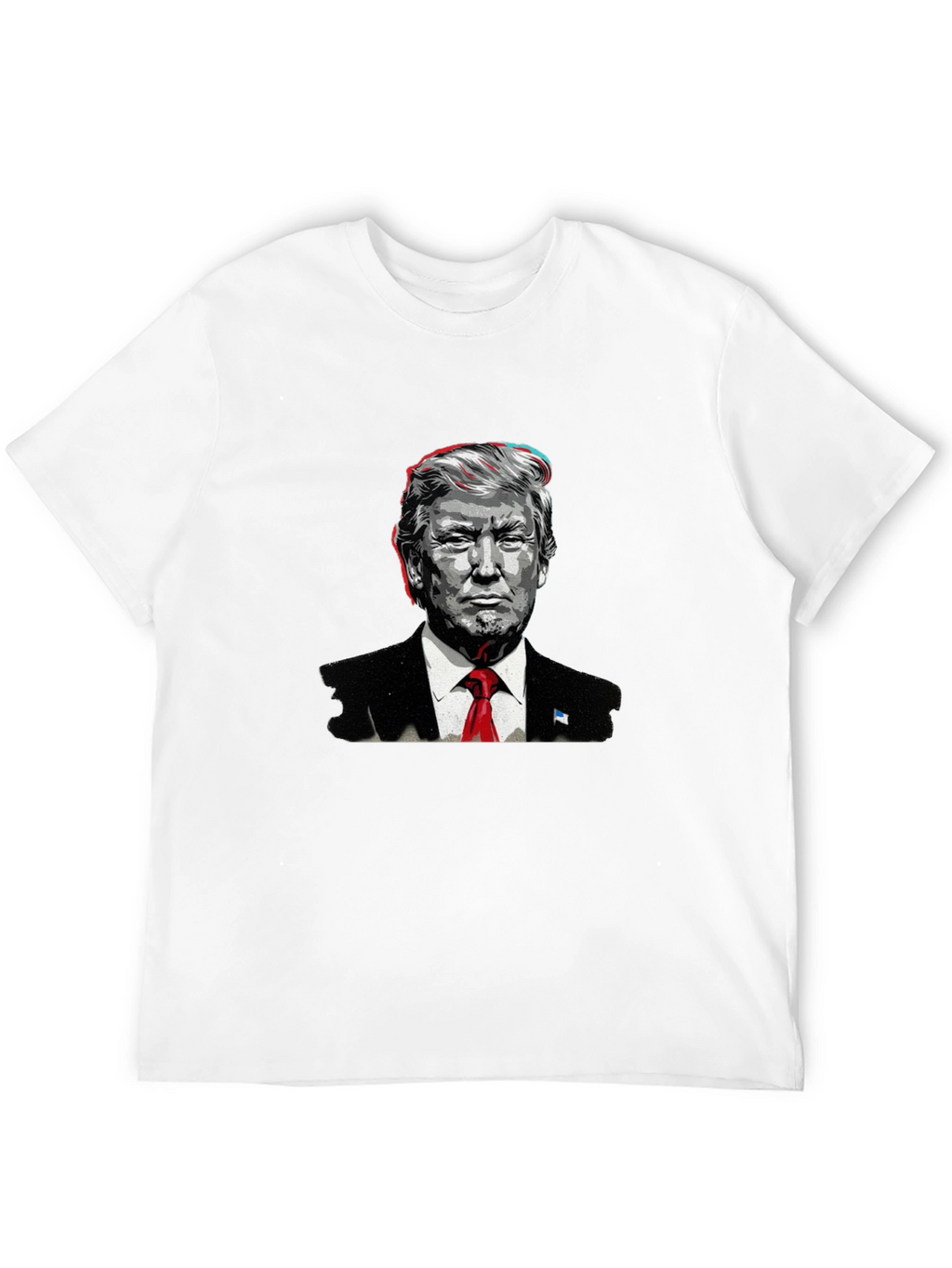 Trump Graphic Tee - Black Political Statement T-Shirt