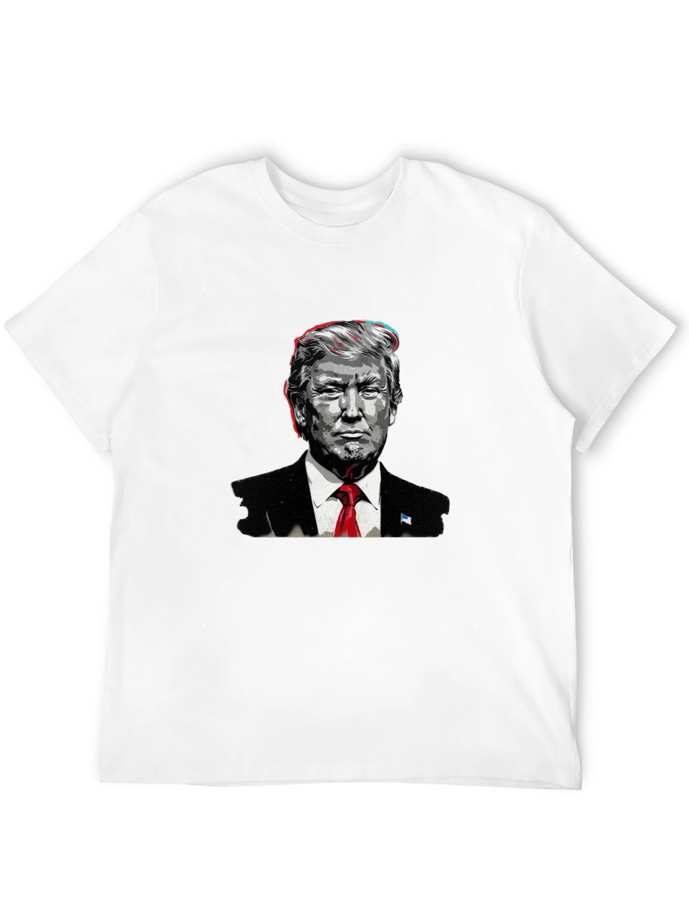 Trump Graphic Tee - Black Political Statement T-Shirt