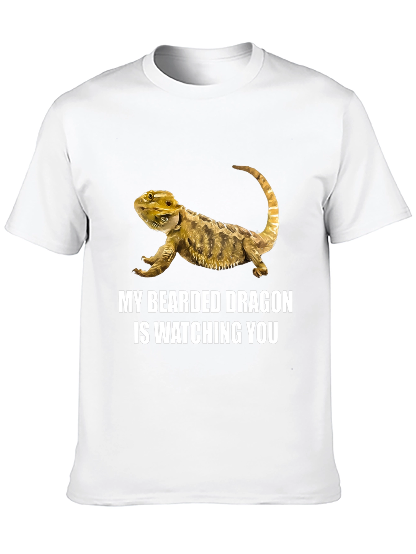Bearded Dragon T-Shirt: Watching You!