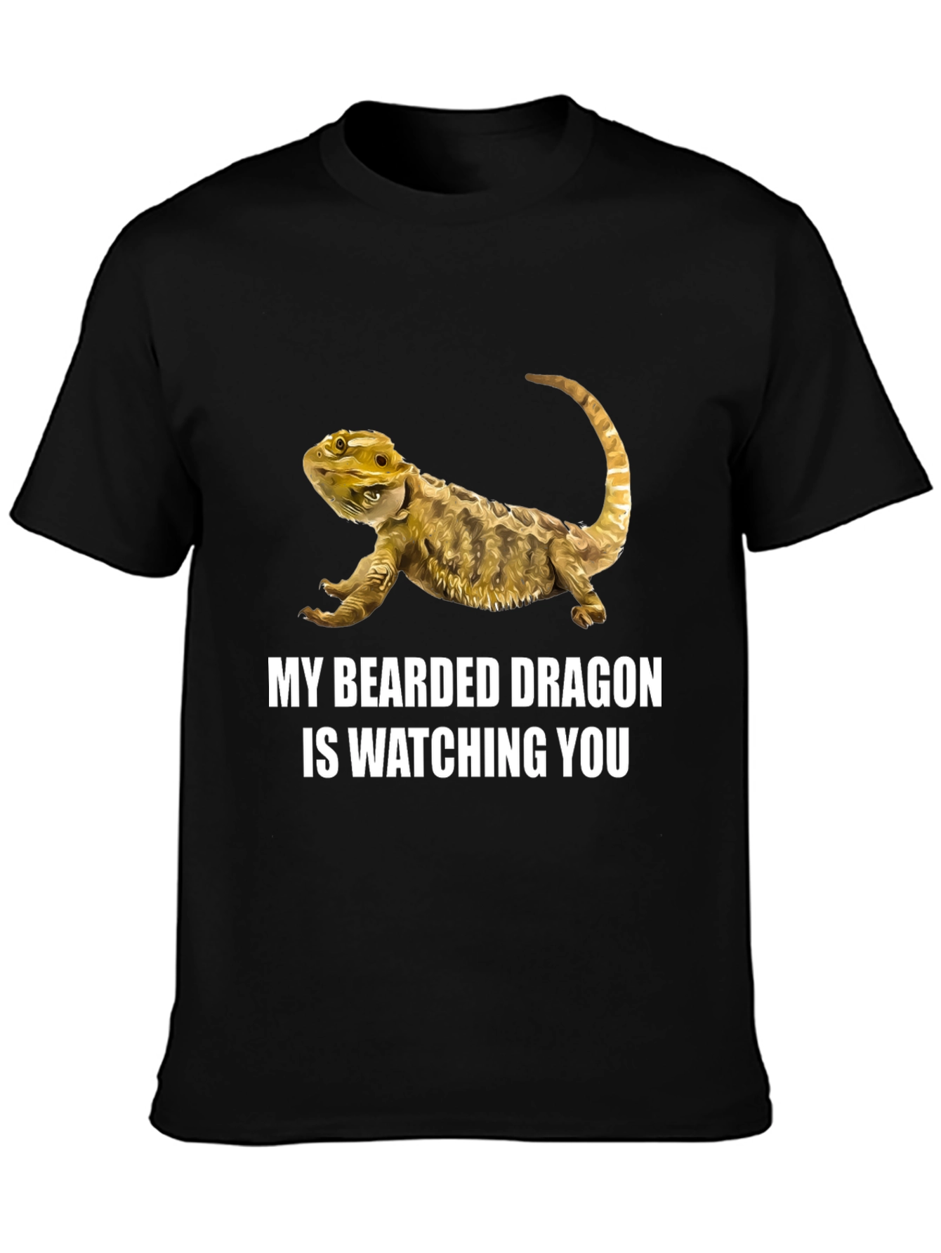 Bearded Dragon T-Shirt: Watching You!