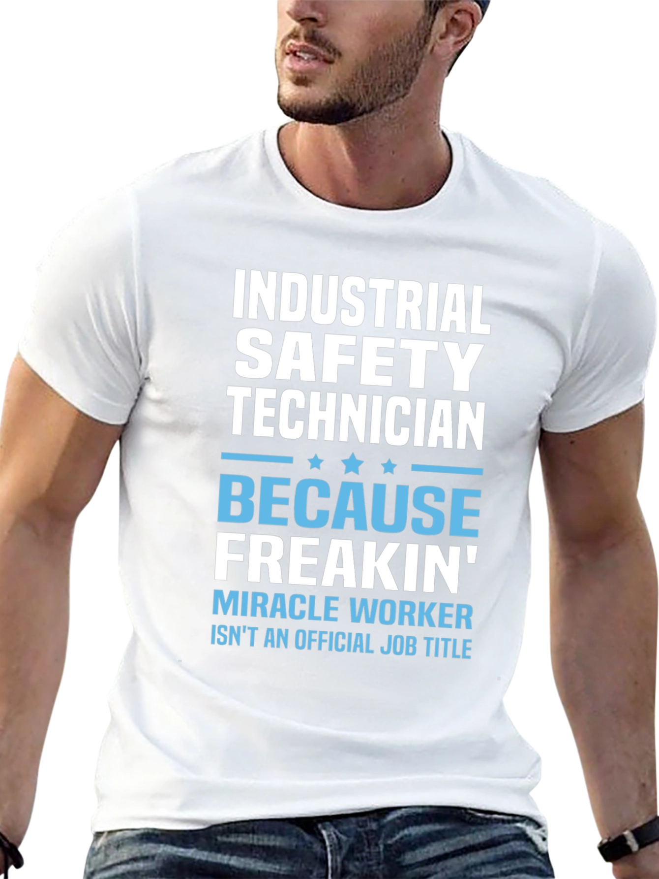 Industrial Safety Technician Graphic T-Shirt