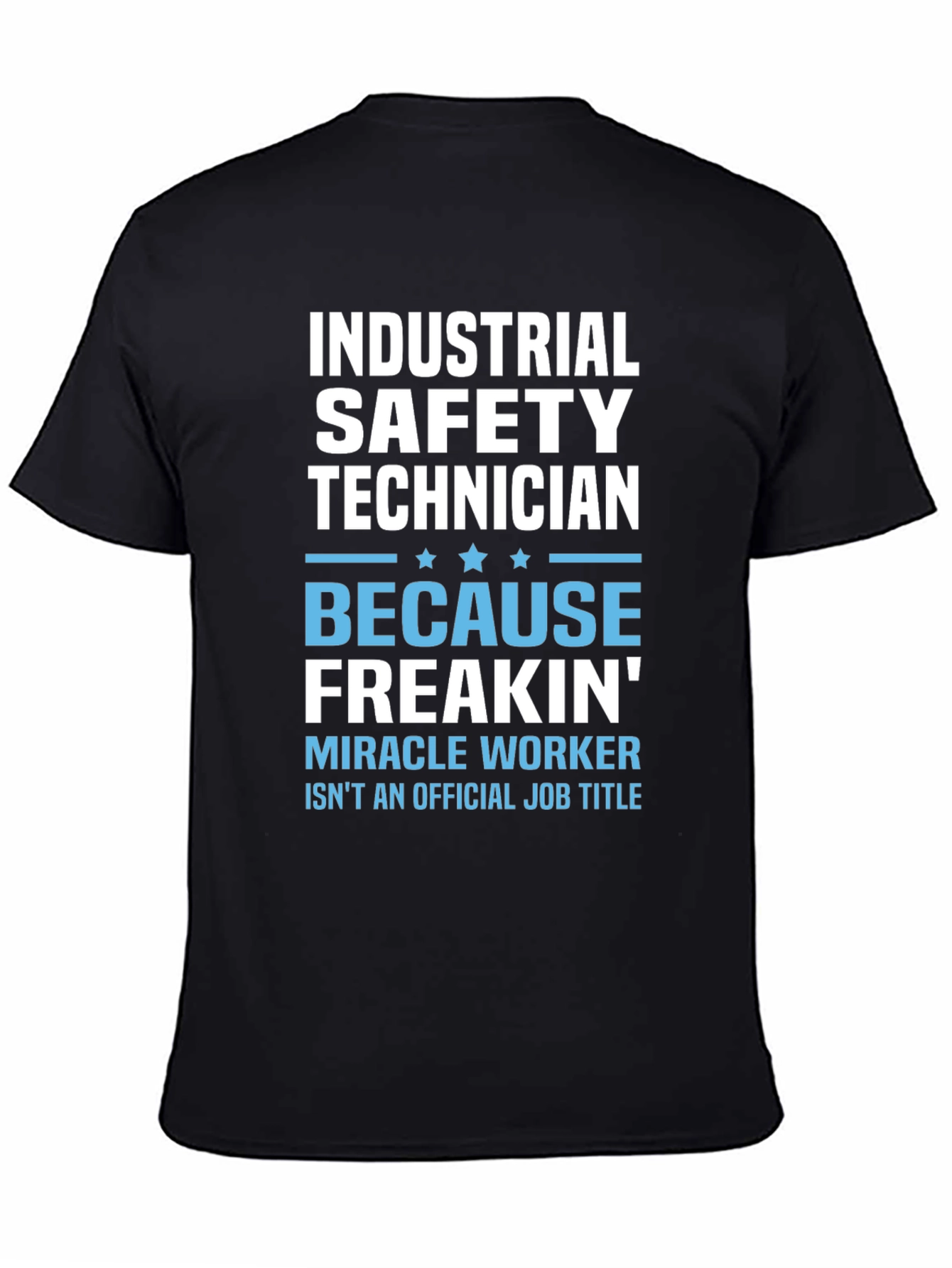 Industrial Safety Technician Graphic T-Shirt