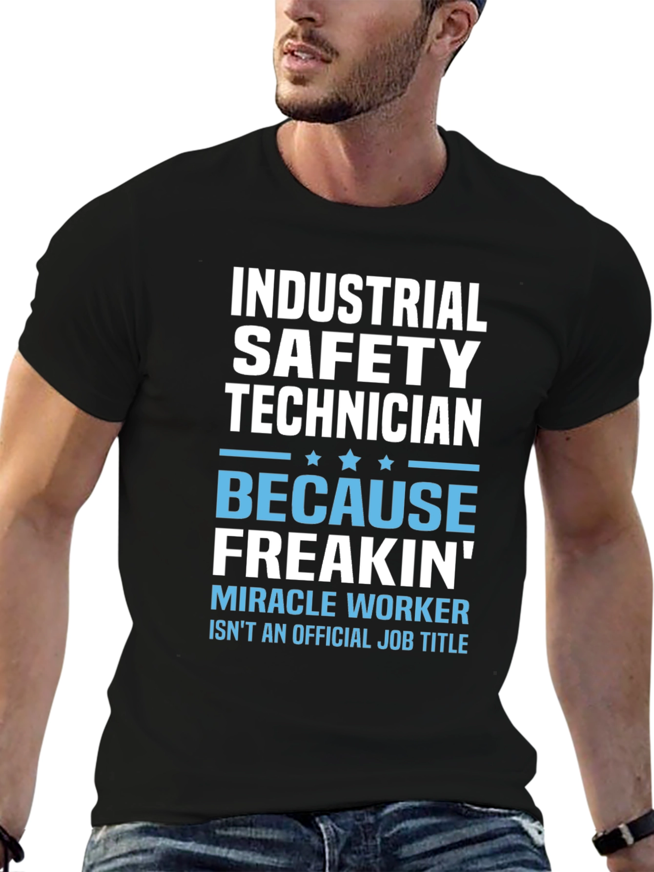 Industrial Safety Technician Graphic T-Shirt