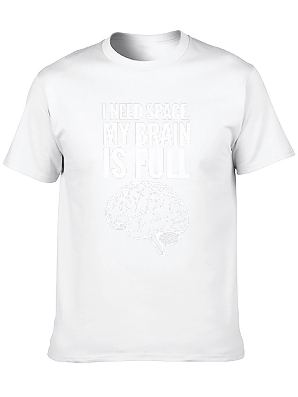 I Need Space Brain Graphic T-Shirt