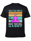 Soul Happy Yoga Tee - Meditate in Style!