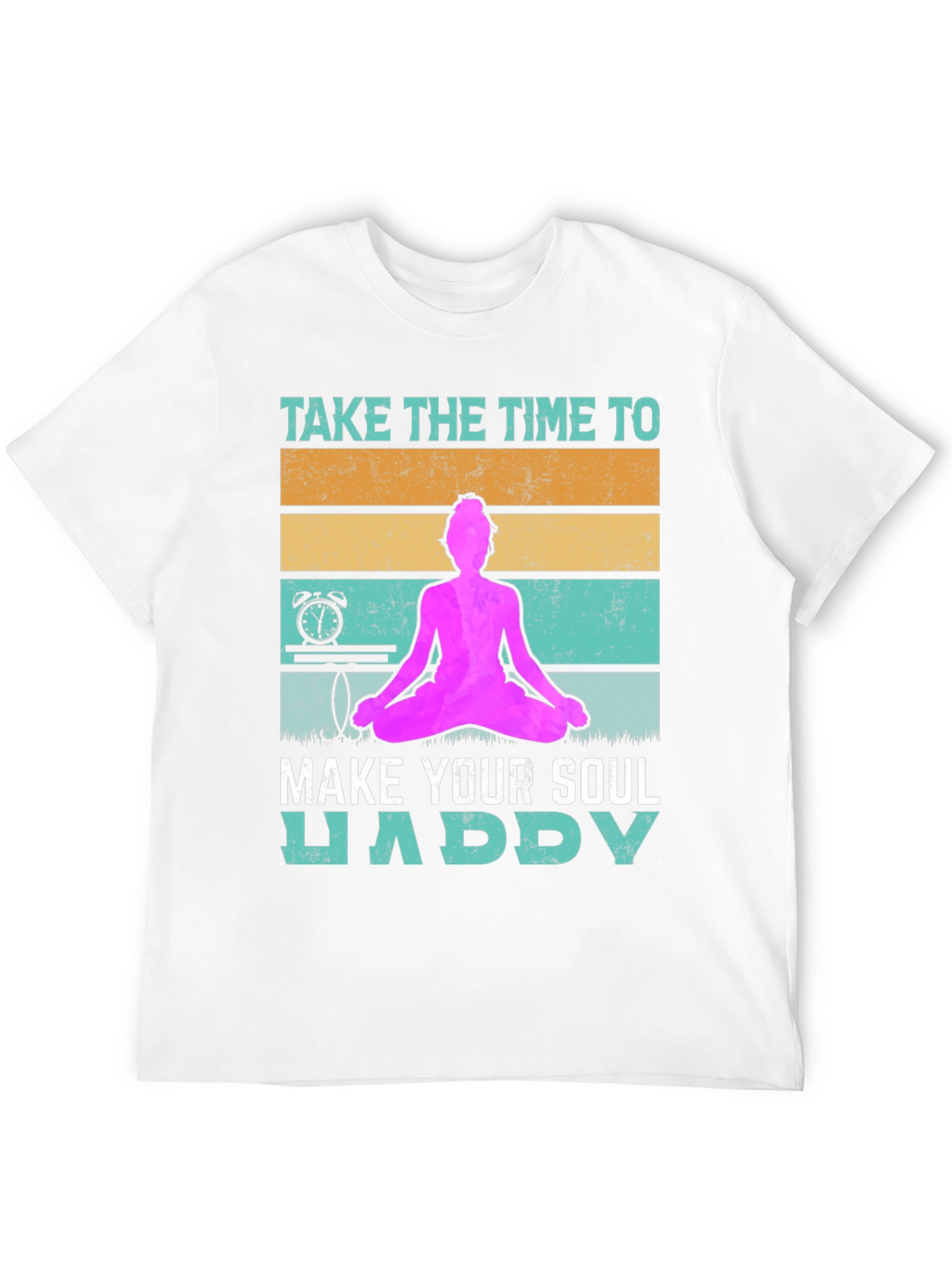 Soul Happy Yoga Tee - Meditate in Style!