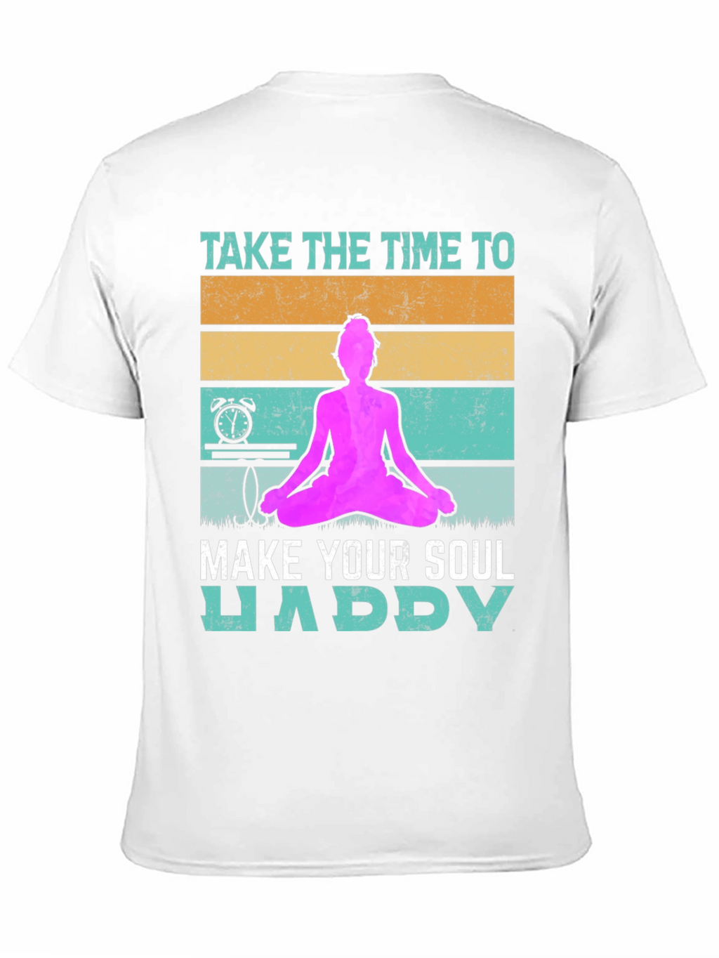 Soul Happy Yoga Tee - Meditate in Style!
