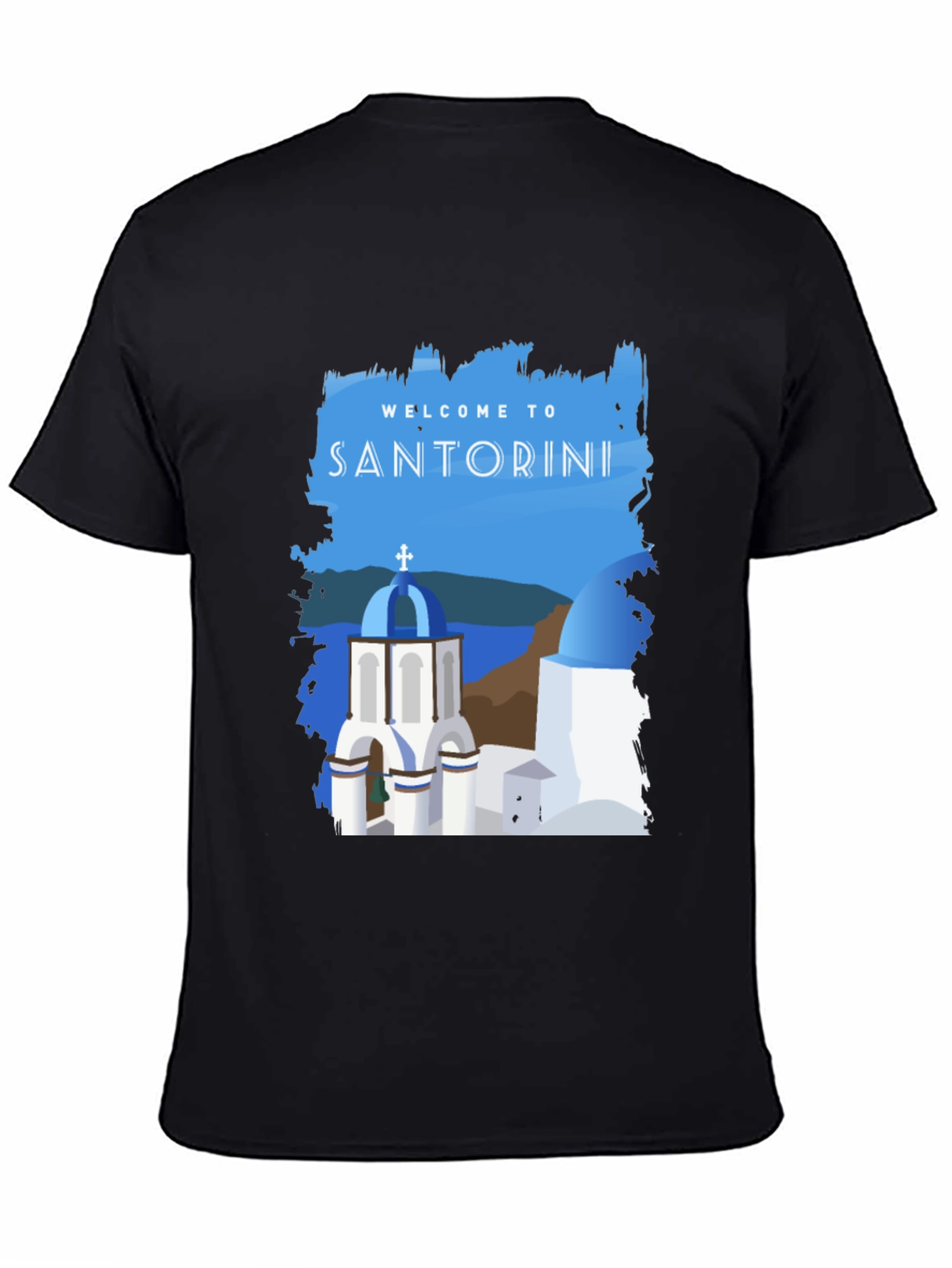 Santorini Greece Travel T-Shirt