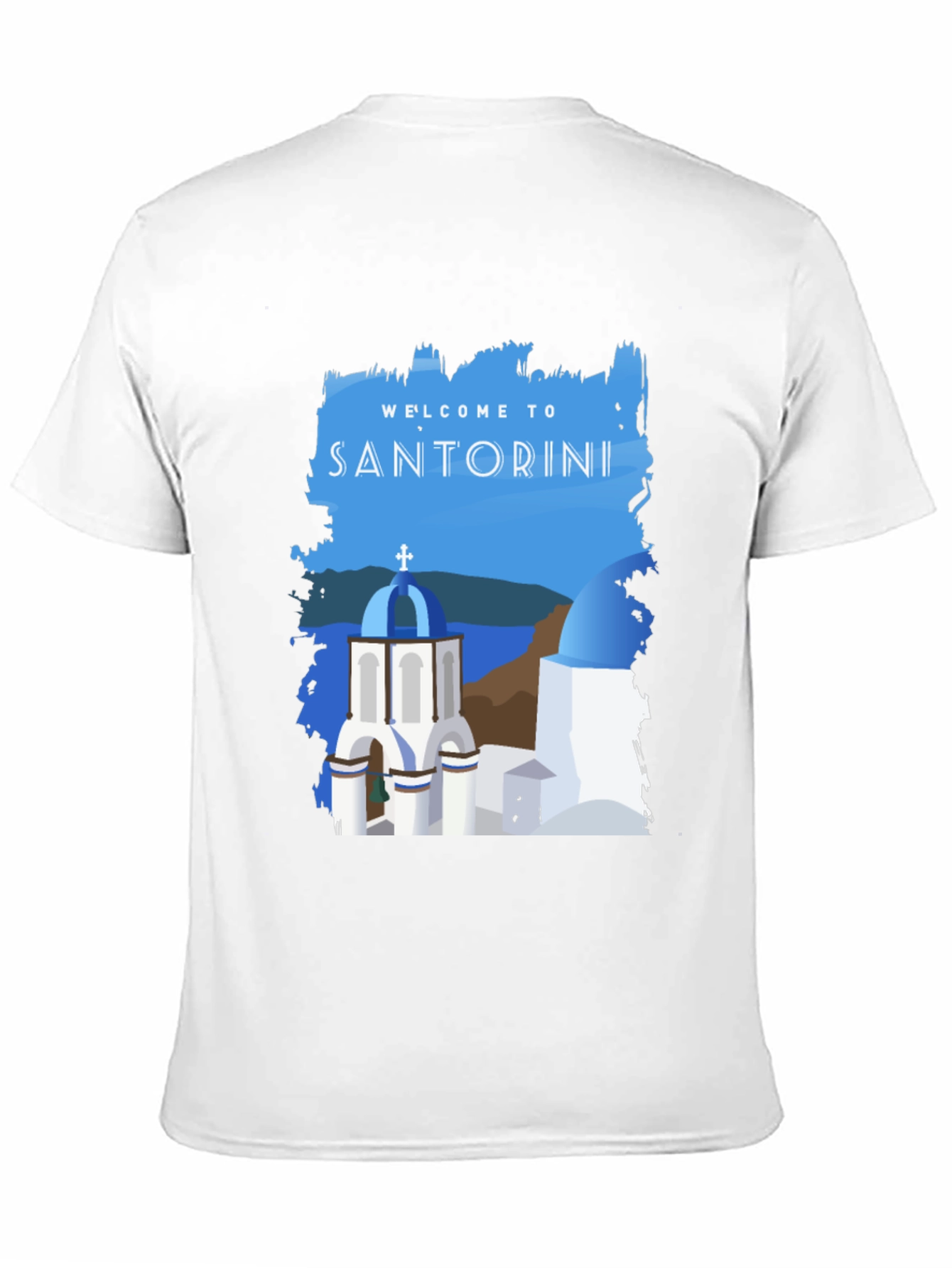 Santorini Greece Travel T-Shirt