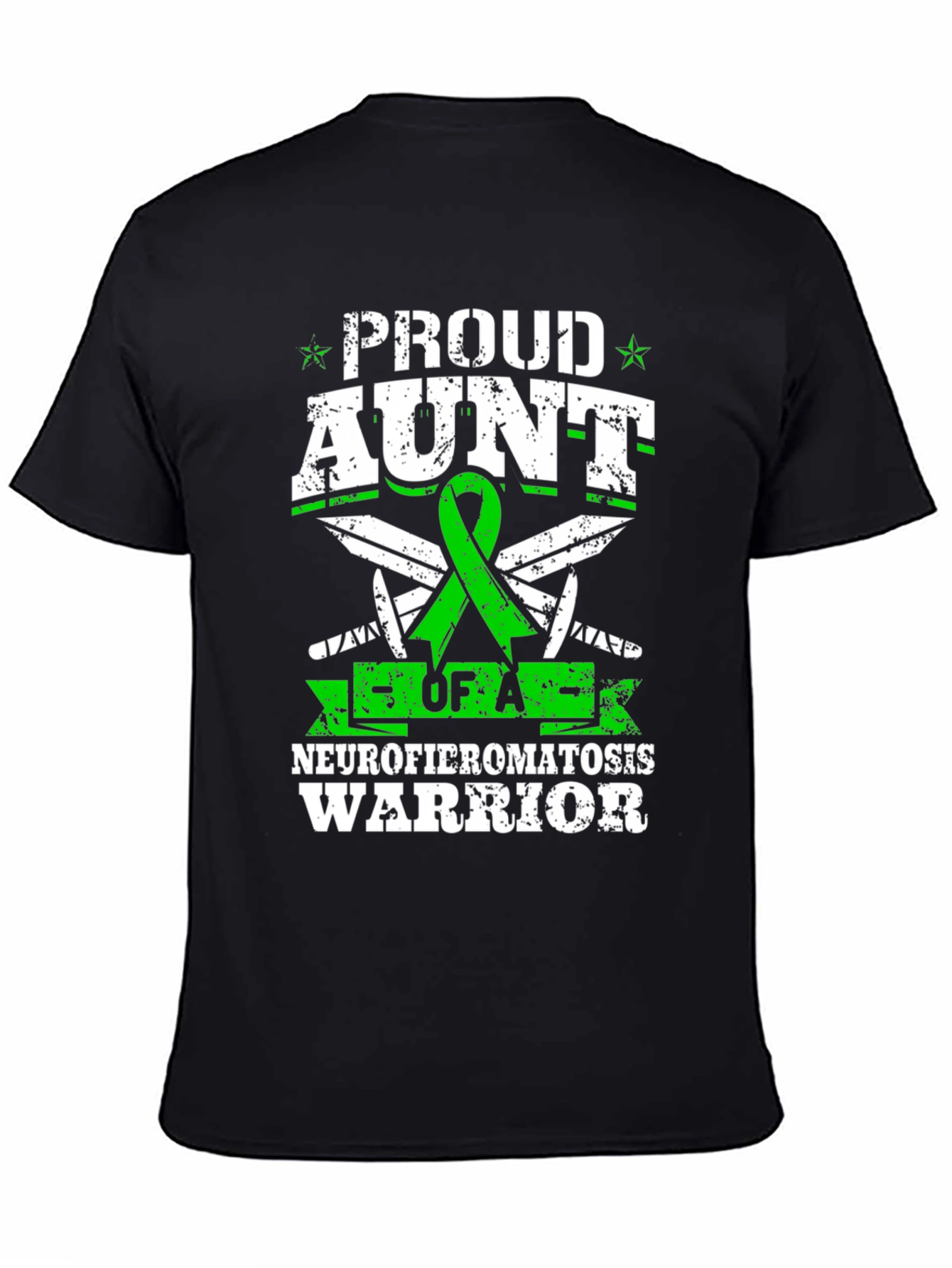 Proud Aunt Neurofibromatosis Warrior T-Shirt