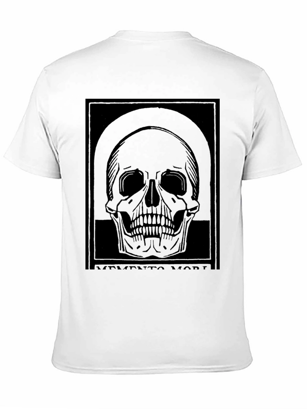 Memento Mori Skull Graphic T-Shirt