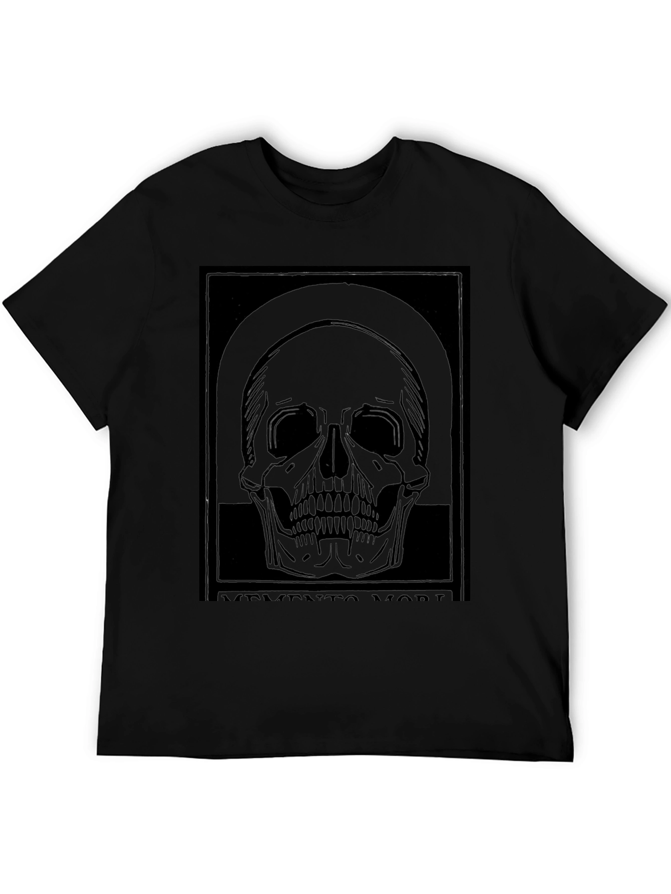 Memento Mori Skull Graphic T-Shirt