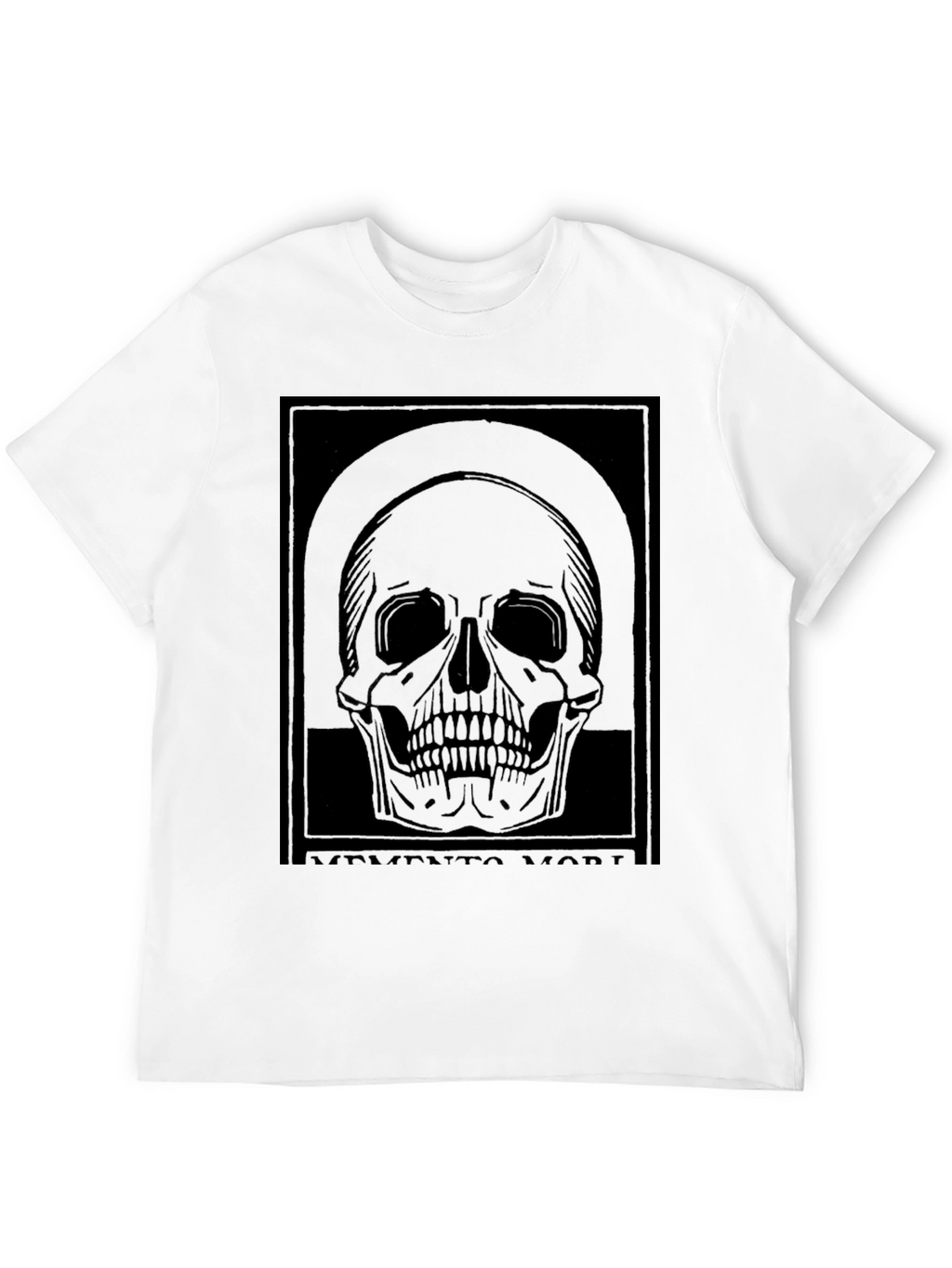 Memento Mori Skull Graphic T-Shirt