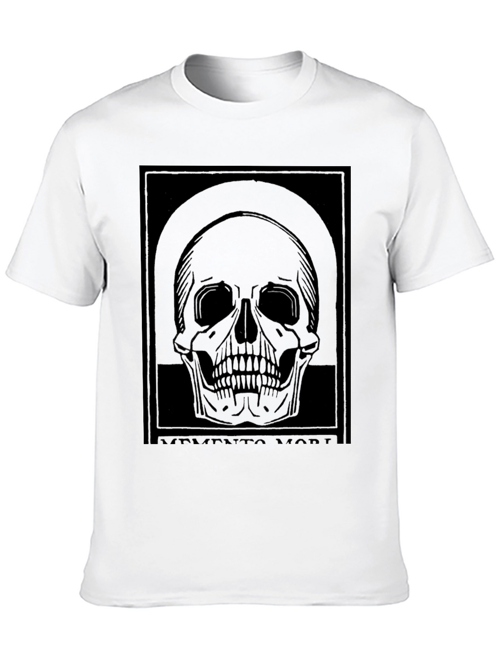 Memento Mori Skull Graphic T-Shirt