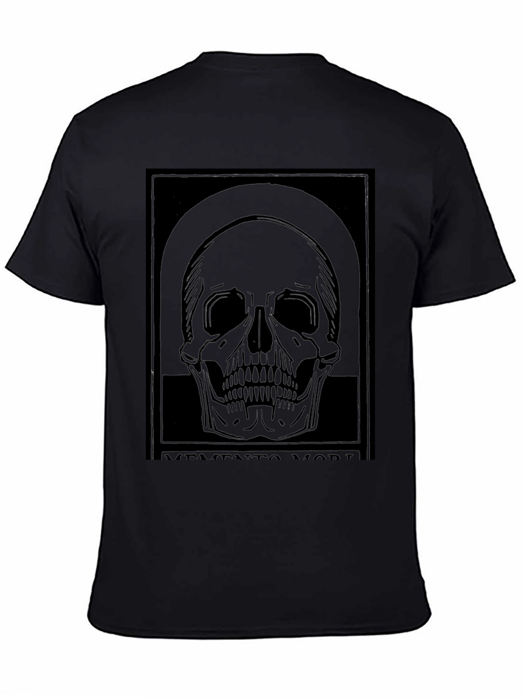 Memento Mori Skull Graphic T-Shirt