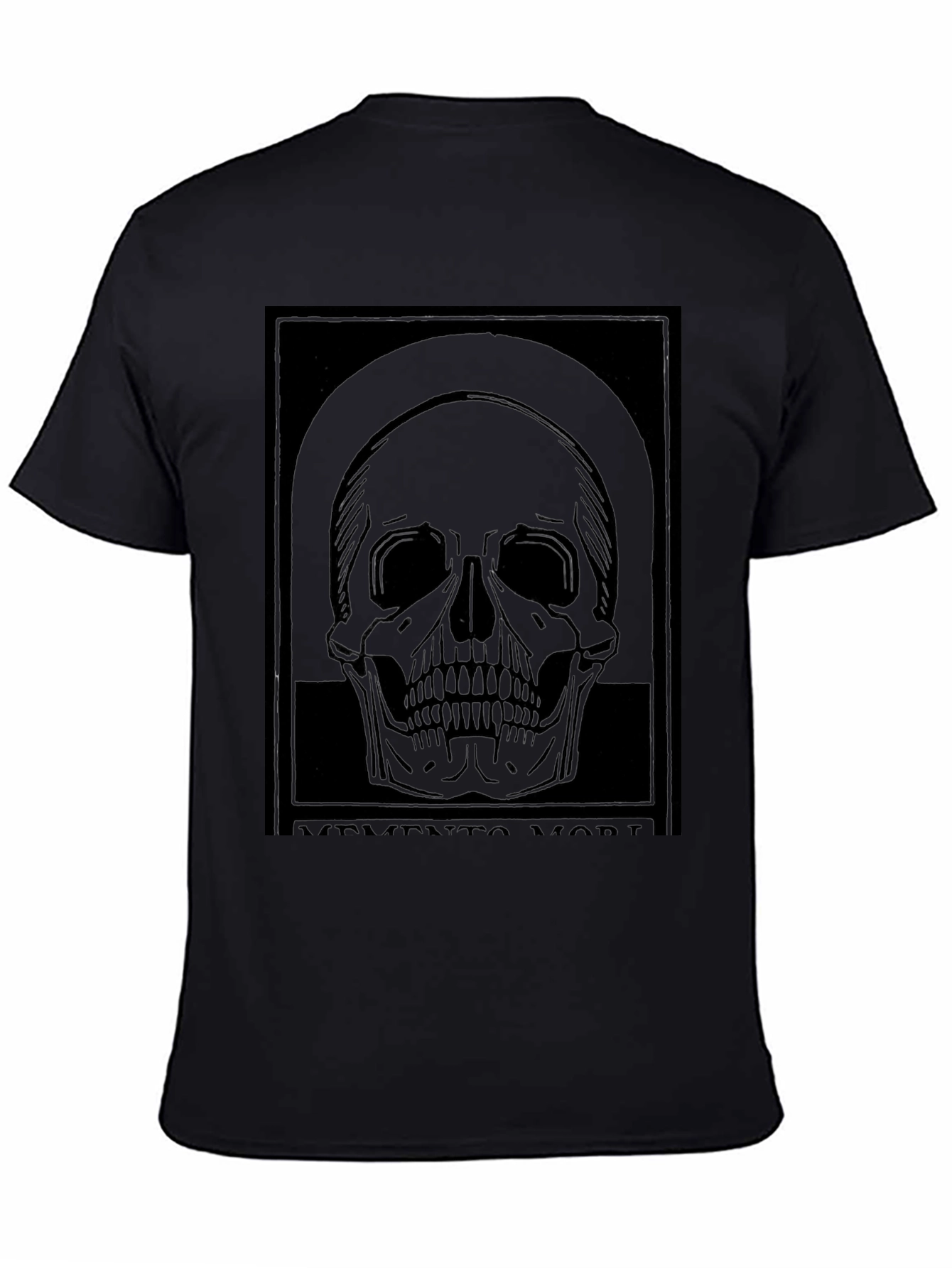 Memento Mori Skull Graphic T-Shirt