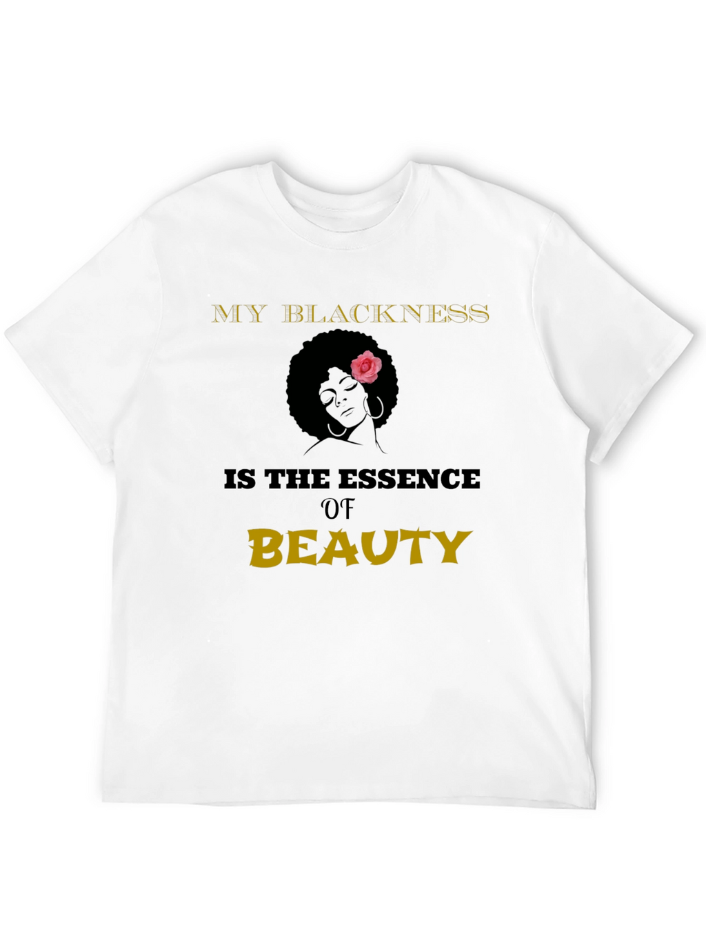 Black Pride Essence of Beauty Graphic T-Shirt
