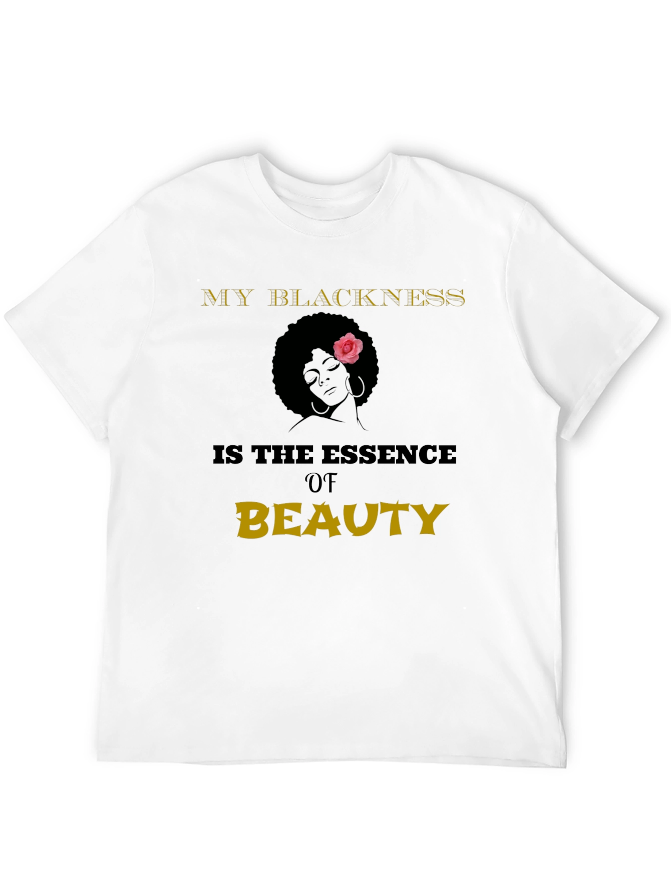 Black Pride Essence of Beauty Graphic T-Shirt
