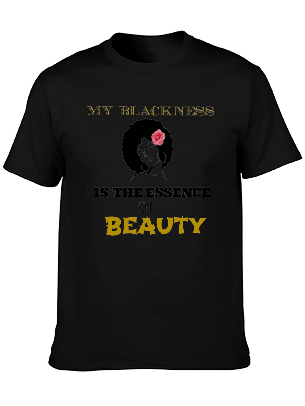 Black Pride Essence of Beauty Graphic T-Shirt