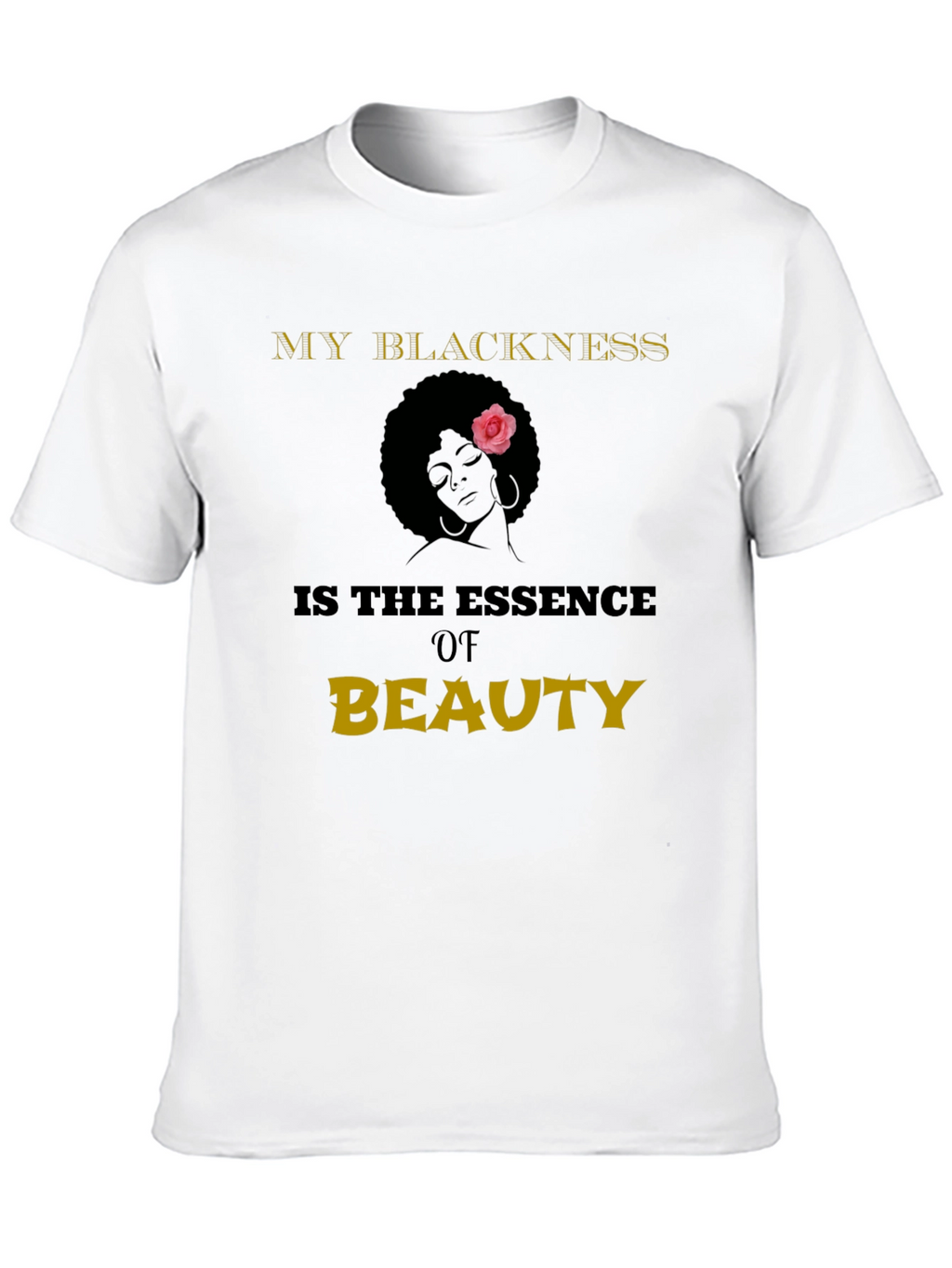 Black Pride Essence of Beauty Graphic T-Shirt