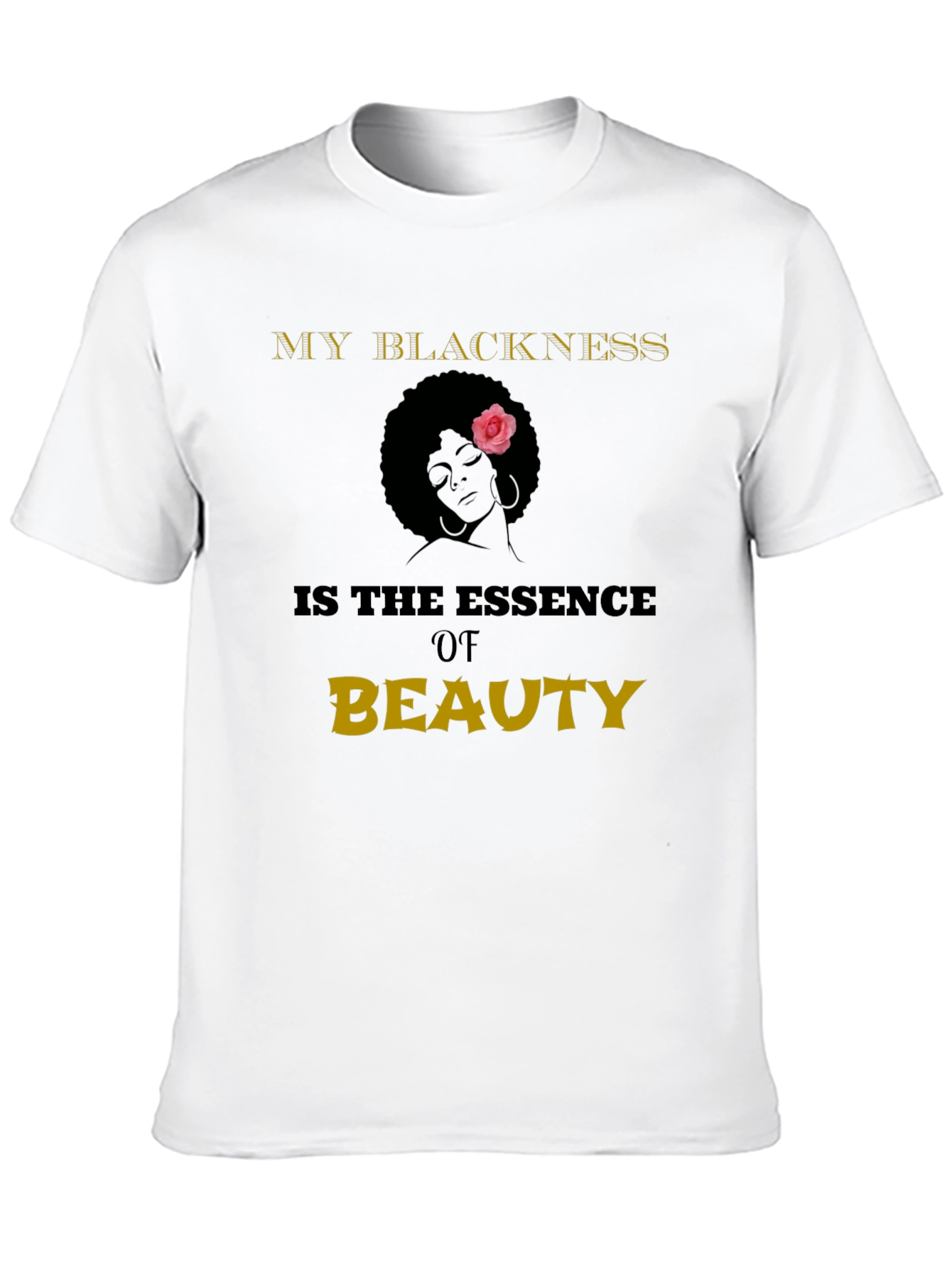 Black Pride Essence of Beauty Graphic T-Shirt