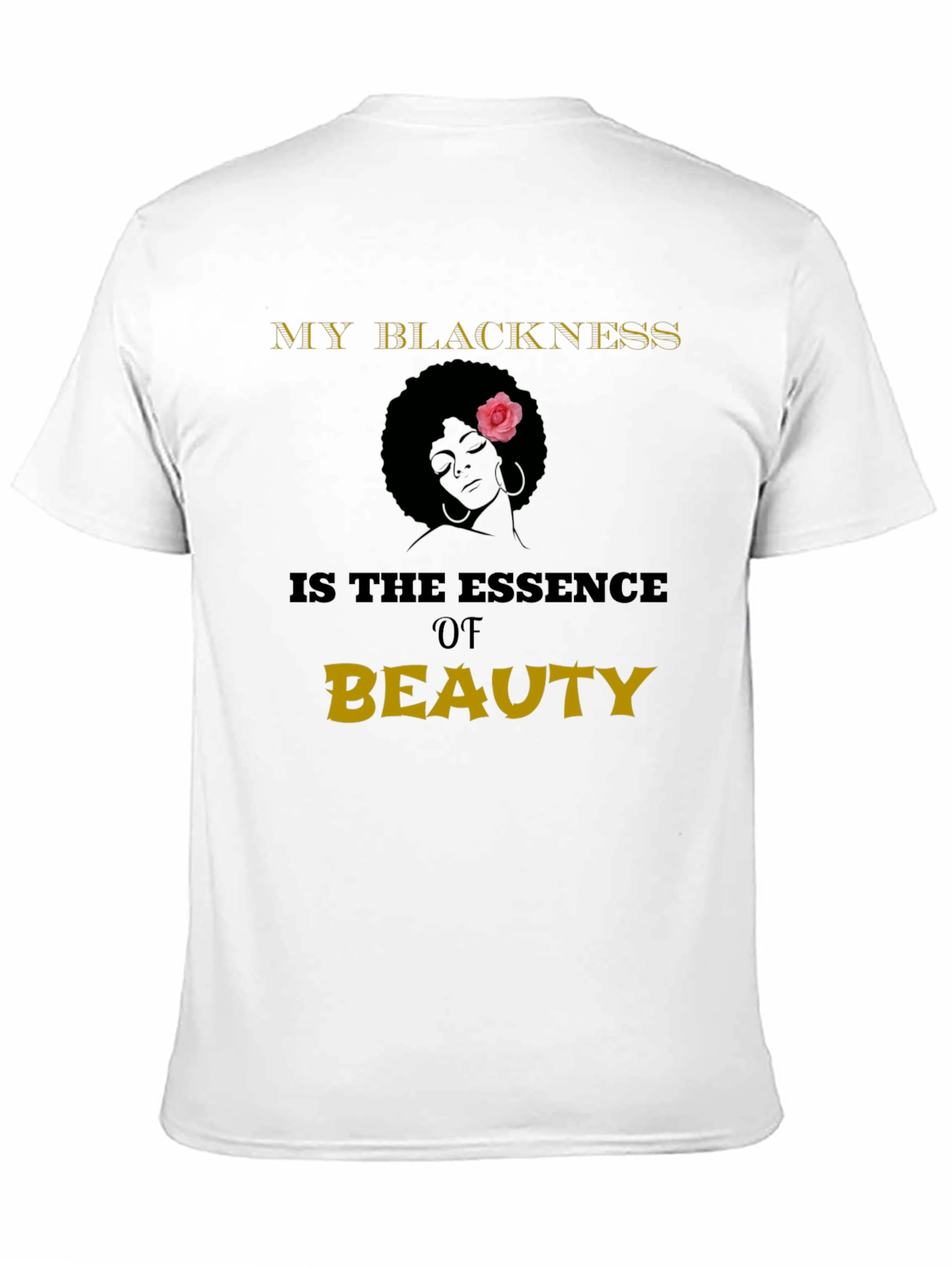 Black Pride Essence of Beauty Graphic T-Shirt