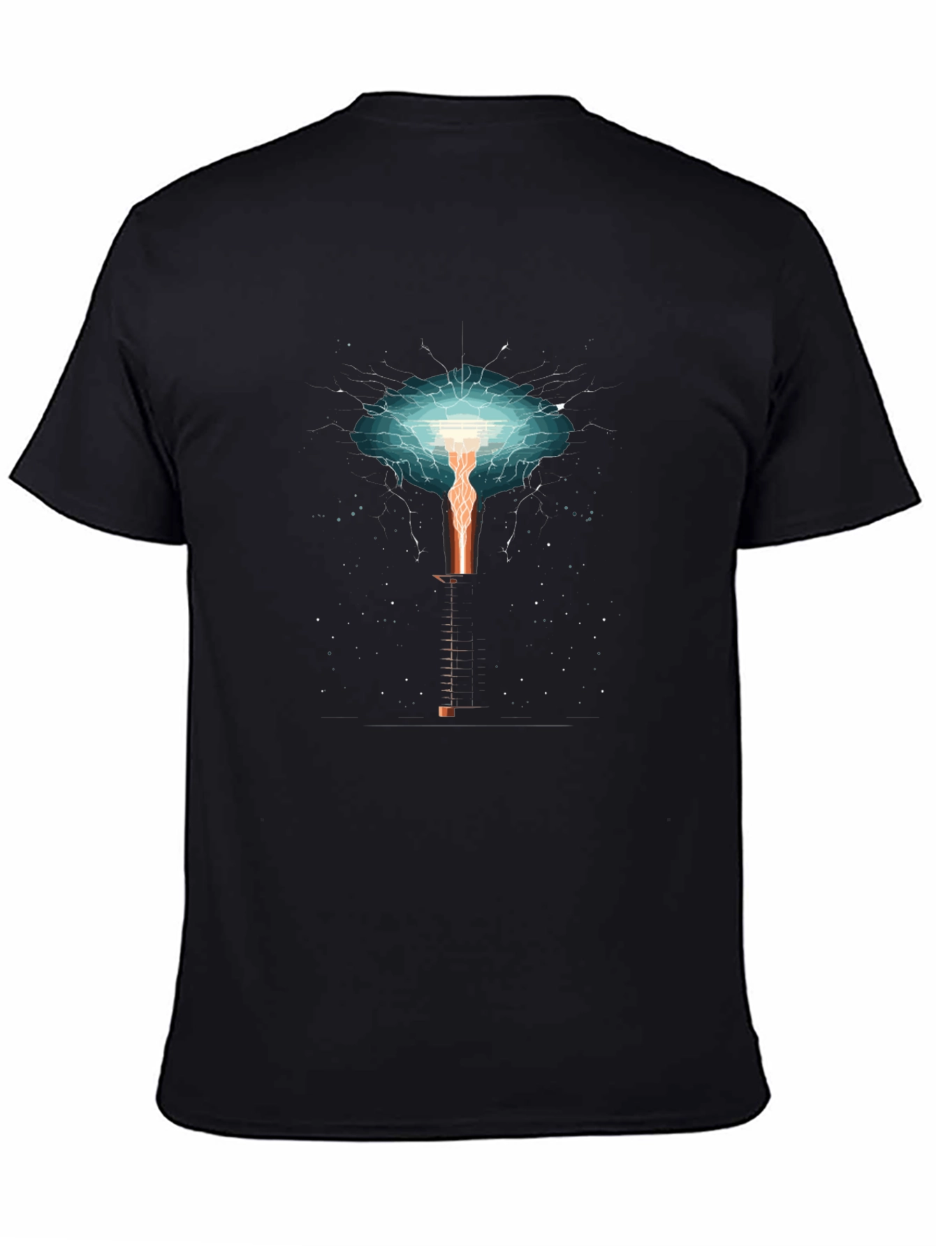 Electric Tower Graphic T-Shirt