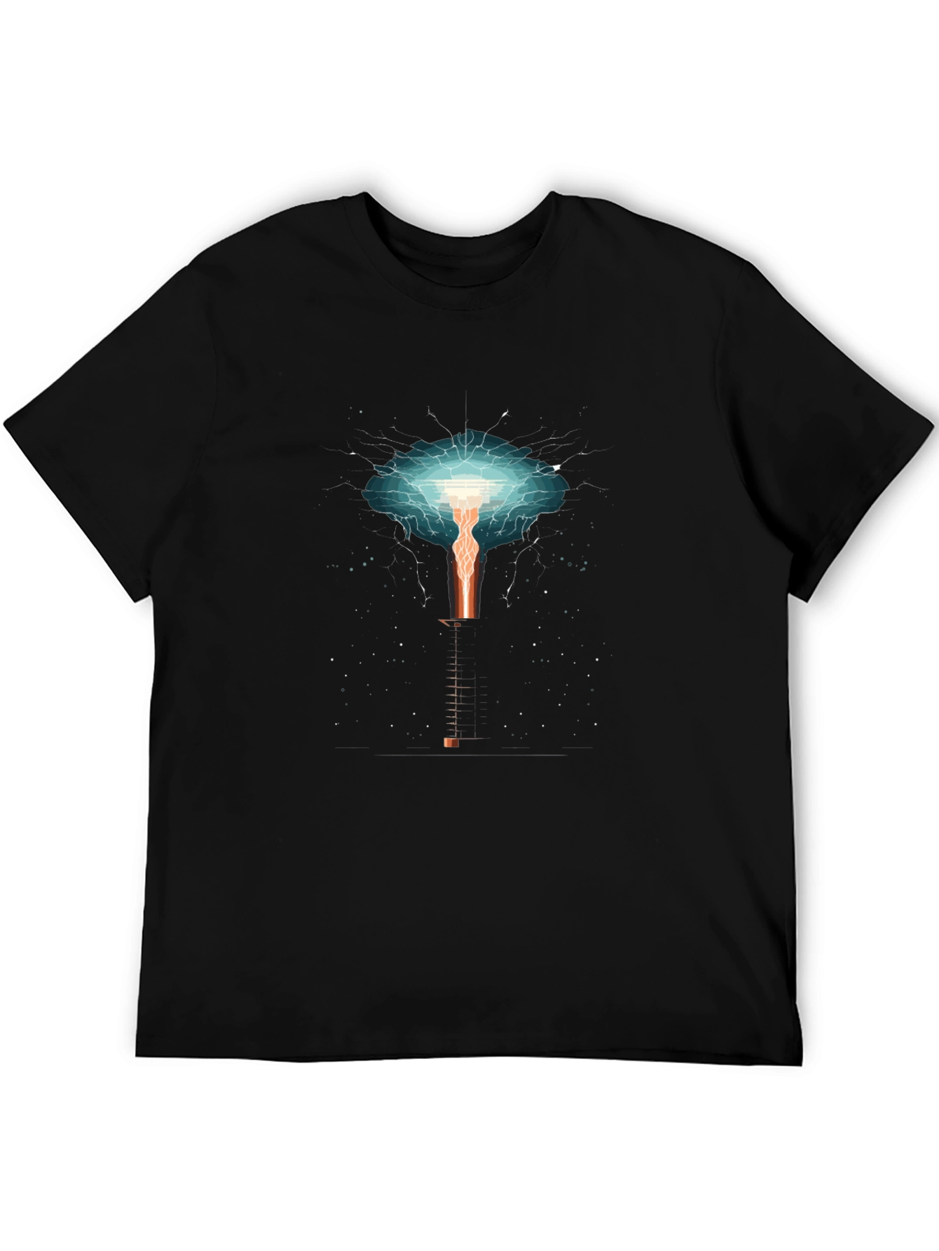 Electric Tower Graphic T-Shirt