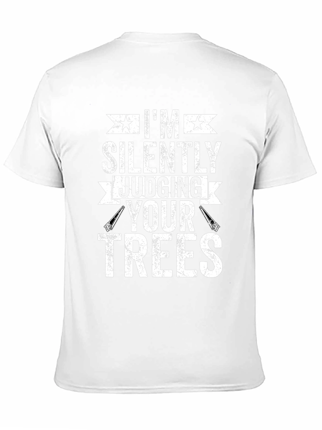Silently Judging Your Trees Funny T-Shirt