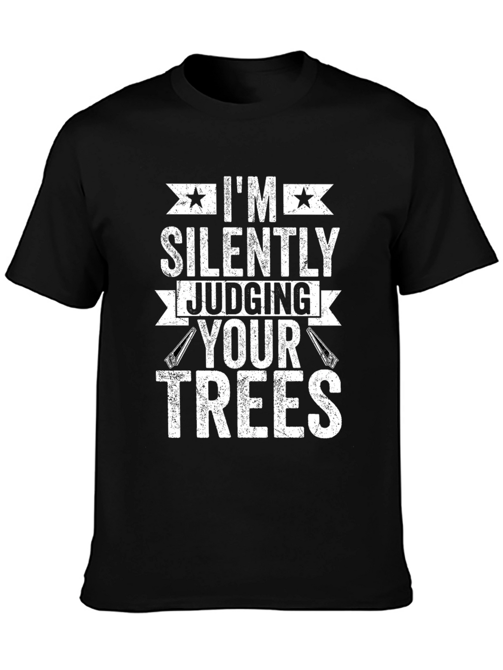 Silently Judging Your Trees Funny T-Shirt