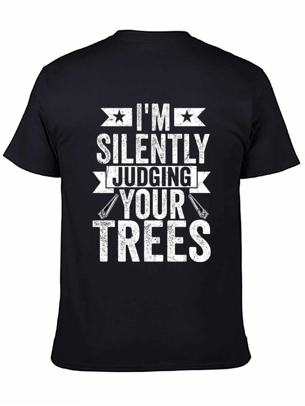 Silently Judging Your Trees Funny T-Shirt